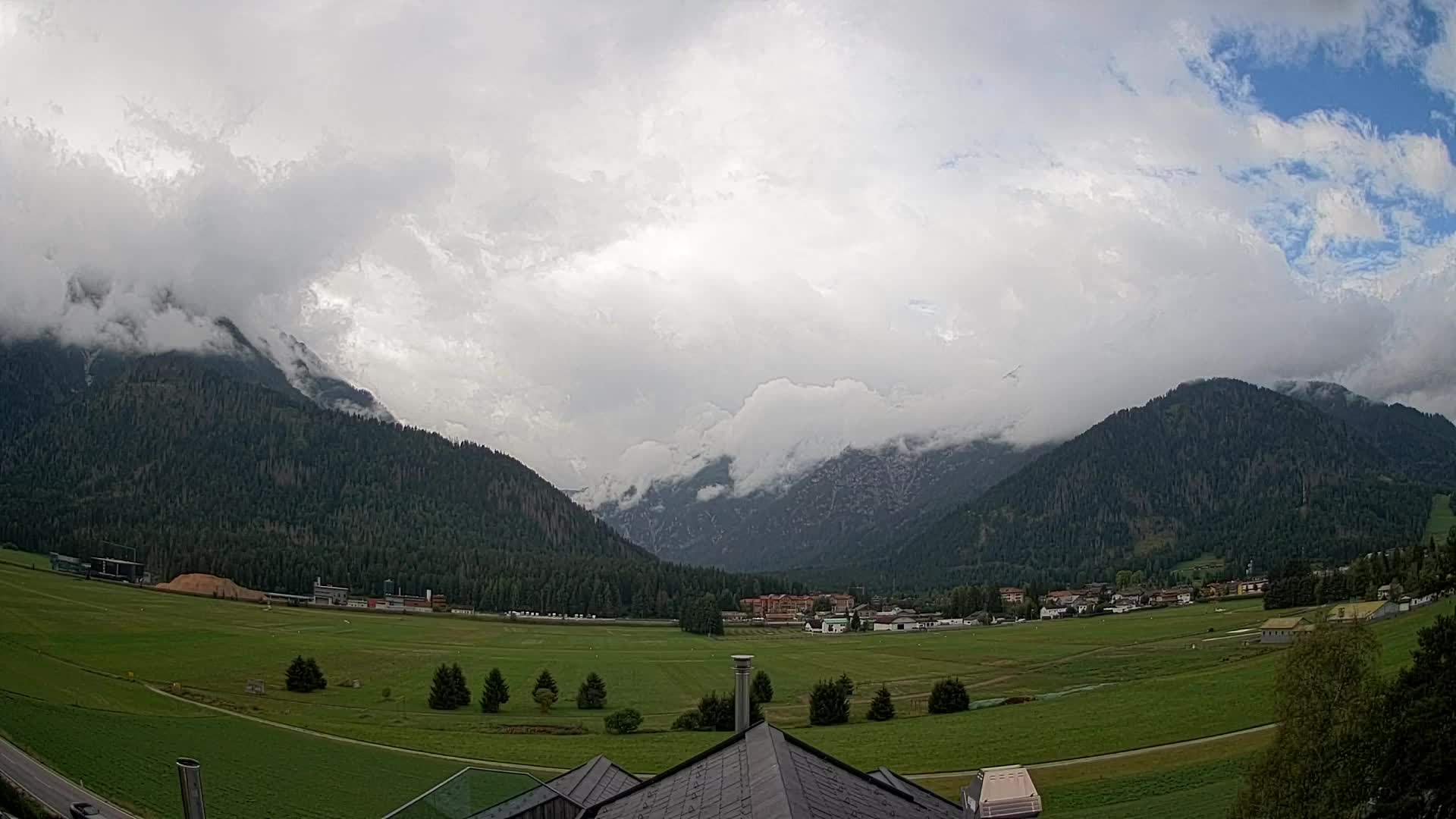 Webcam Toblach Dolomitas – Vista desde el Hotel Rosengarten
