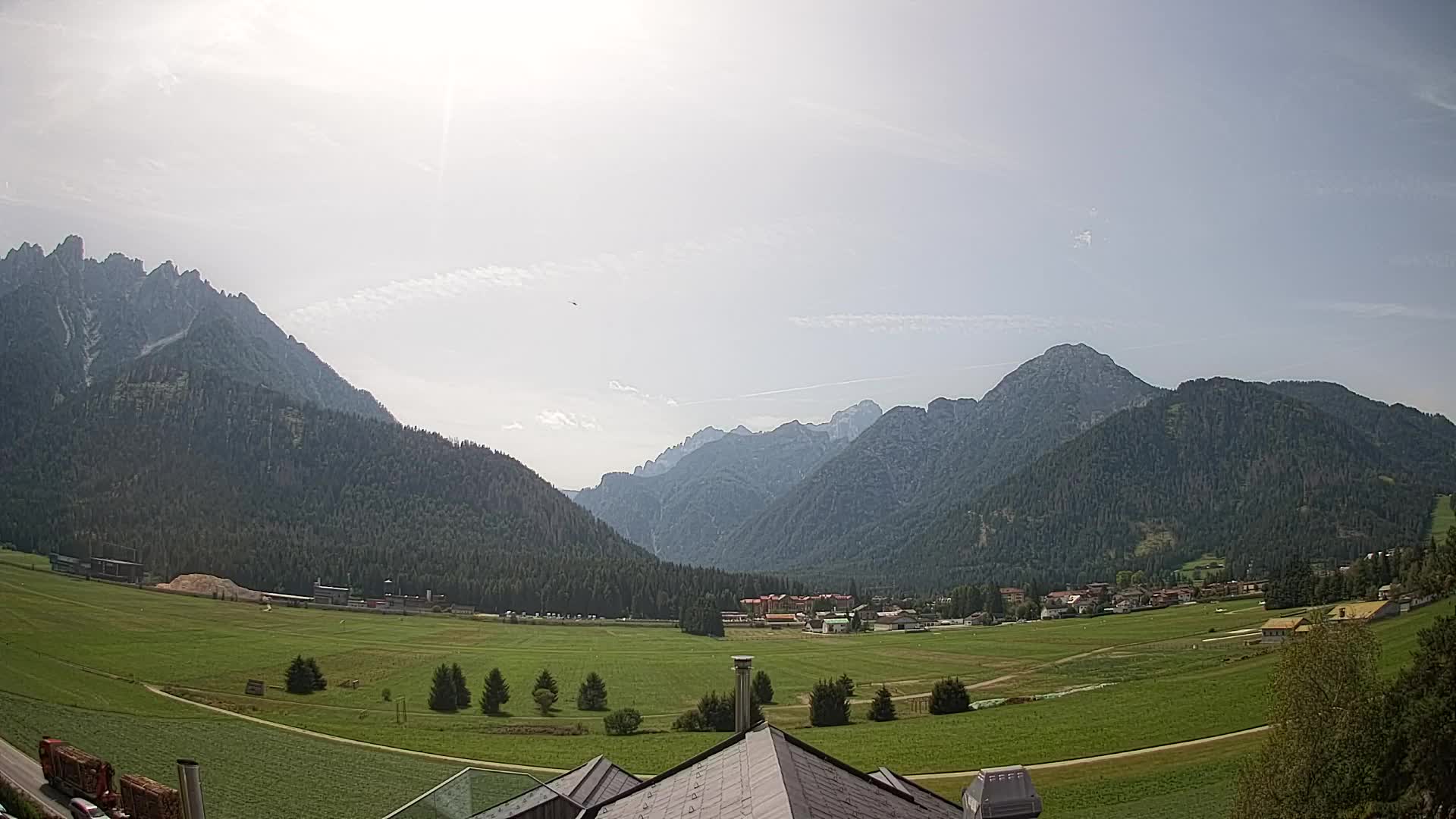 Webcam Dobbiaco Dolomiti – Vista dall’Hotel Rosengarten
