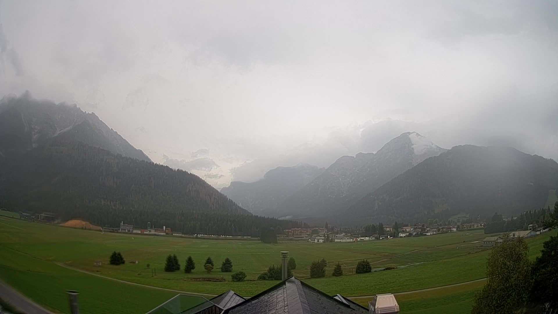 Webcam Toblach Dolomiten – Blick vom Hotel Rosengarten