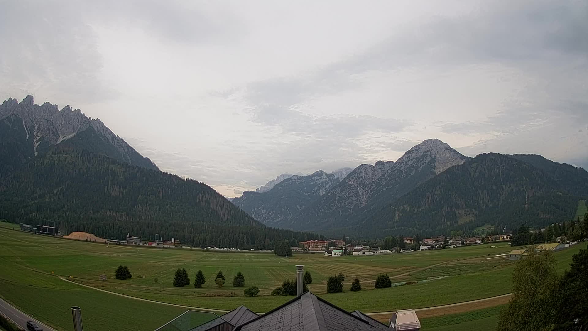 Webcam Toblach Dolomites – Vue depuis l’Hôtel Rosengarten