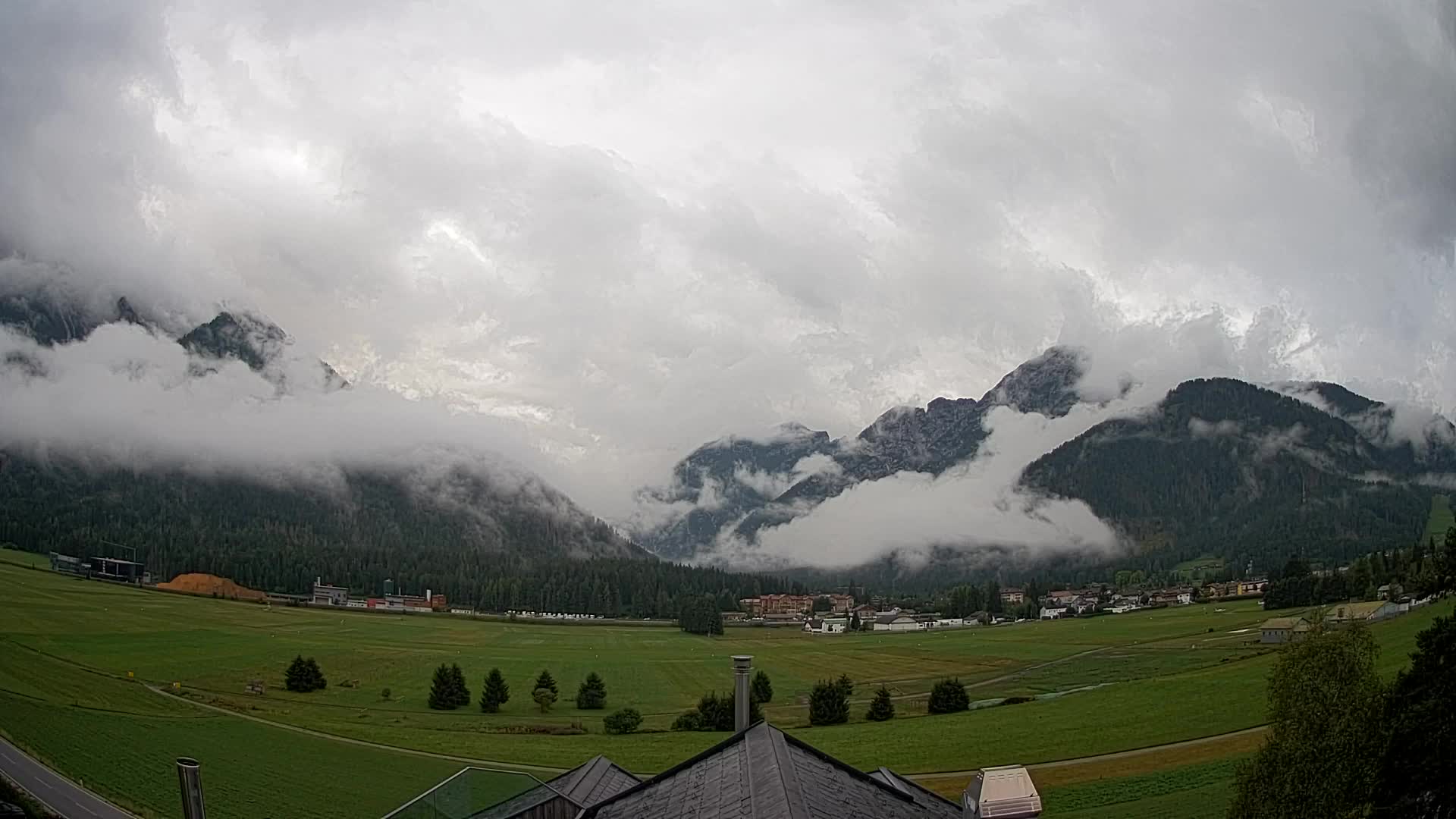 Webcam Toblach Dolomiten – Blick vom Hotel Rosengarten