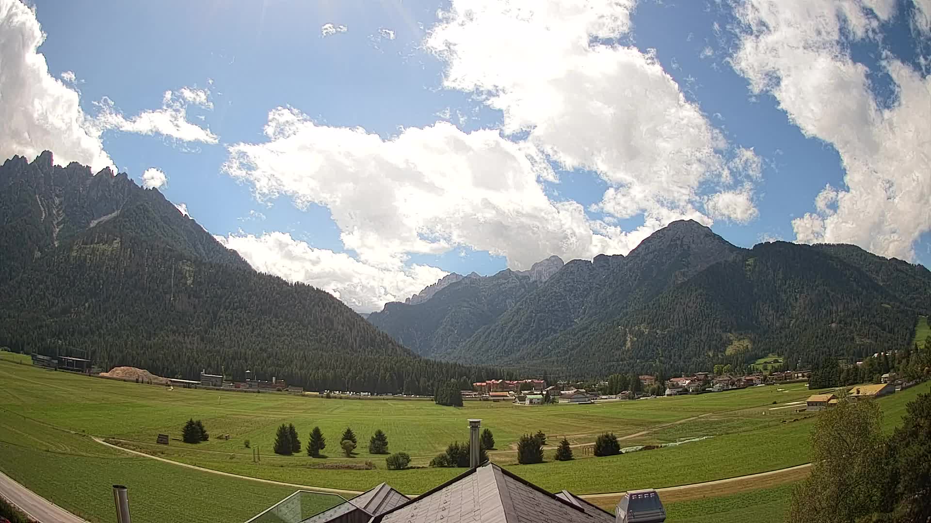Webcam Toblach Dolomites – Vue depuis l’Hôtel Rosengarten