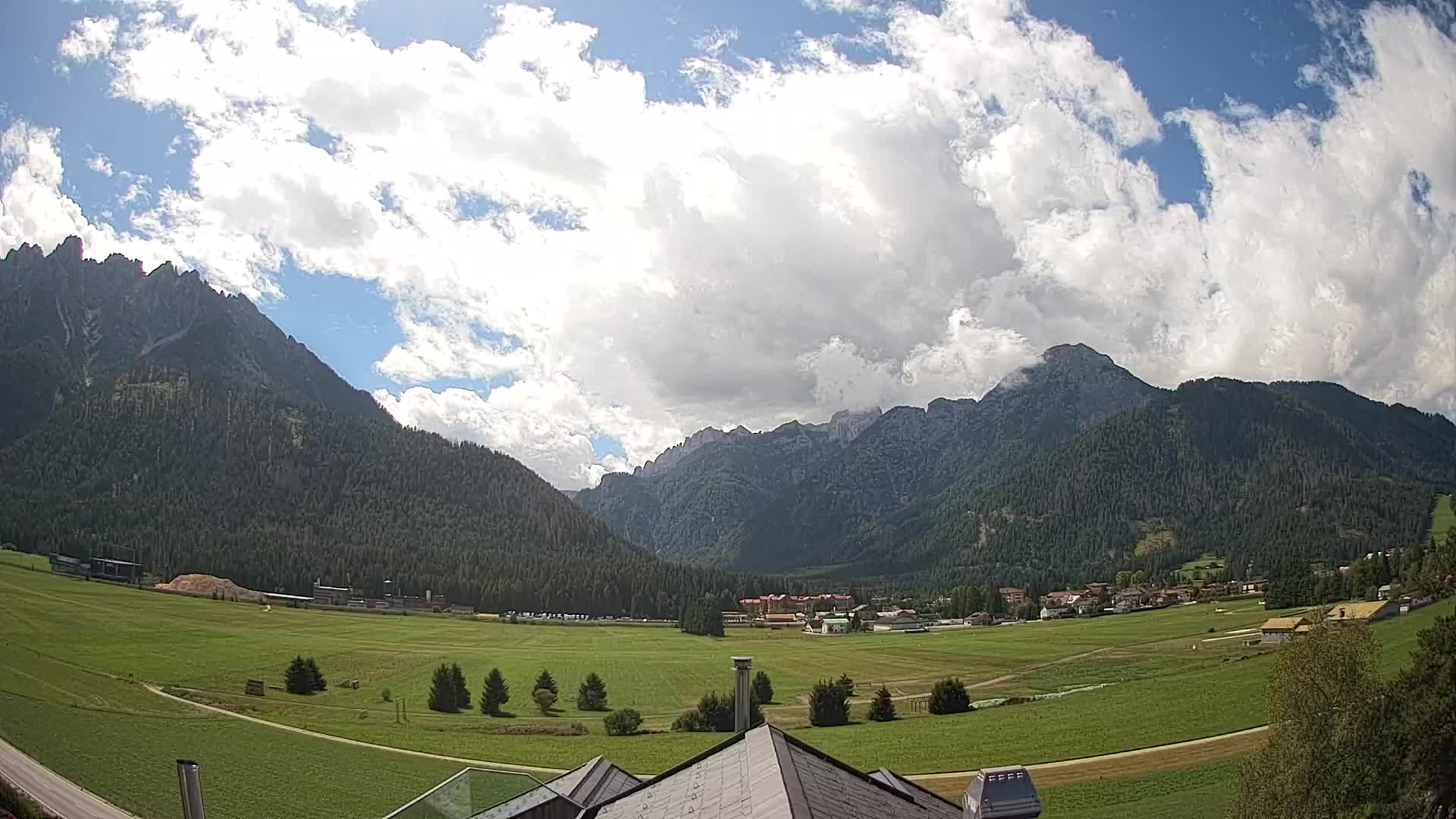 Webcam Toblach Dolomitas – Vista desde el Hotel Rosengarten