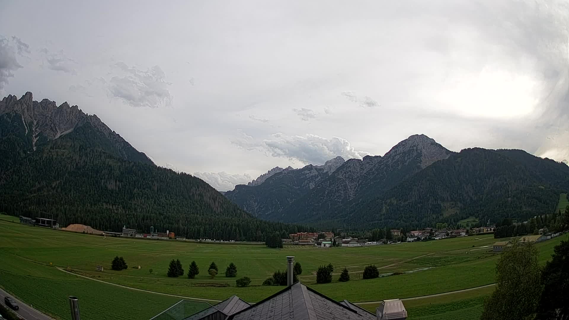 Webcam Toblach Dolomiten – Blick vom Hotel Rosengarten