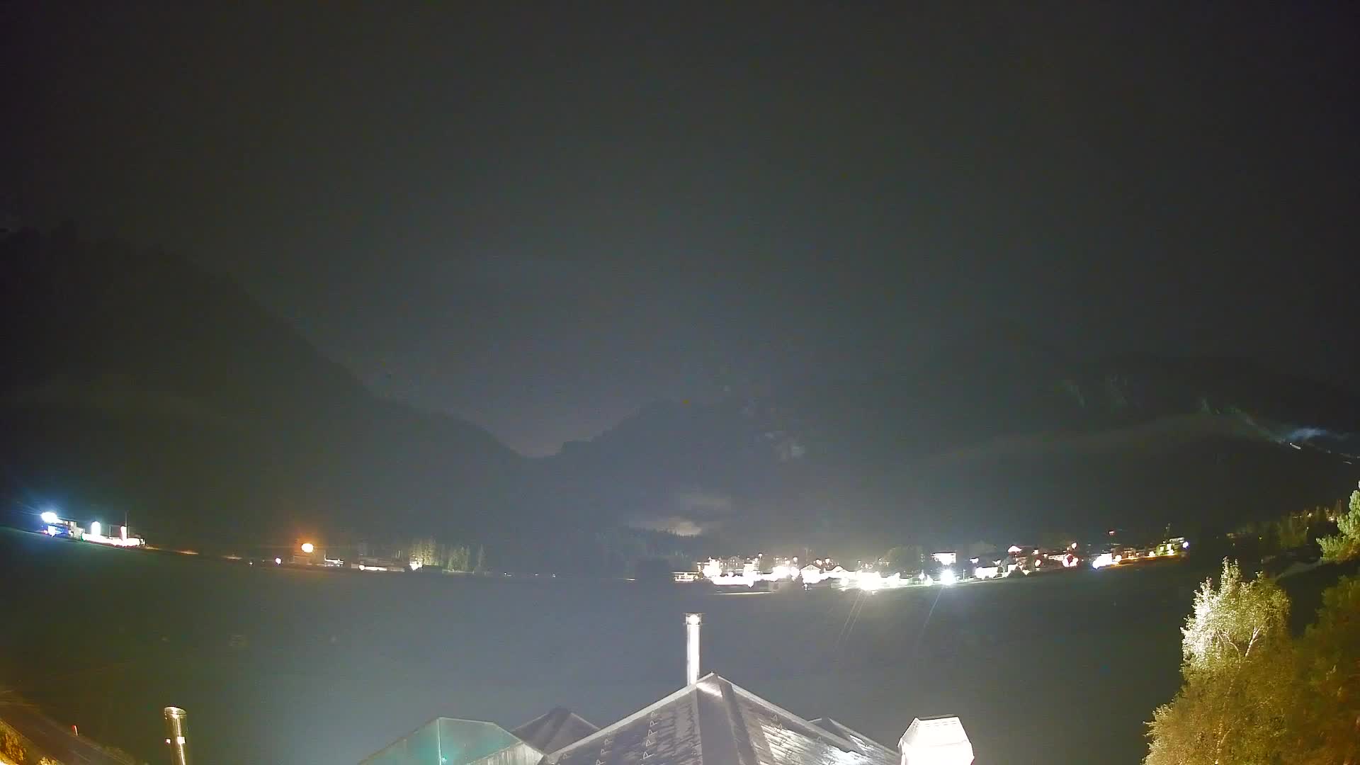 Spletna kamera Toblach Dolomiti – Pogled iz hotela Rosengarten