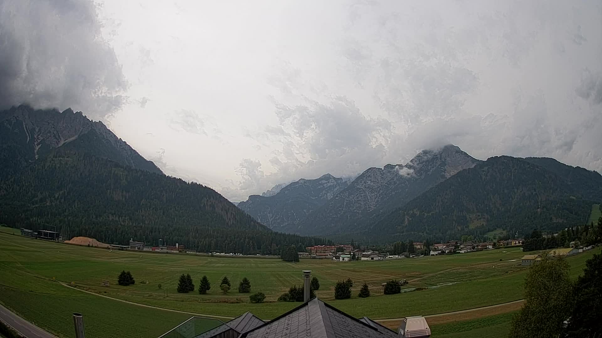 Webcam Toblach Dolomiten – Blick vom Hotel Rosengarten