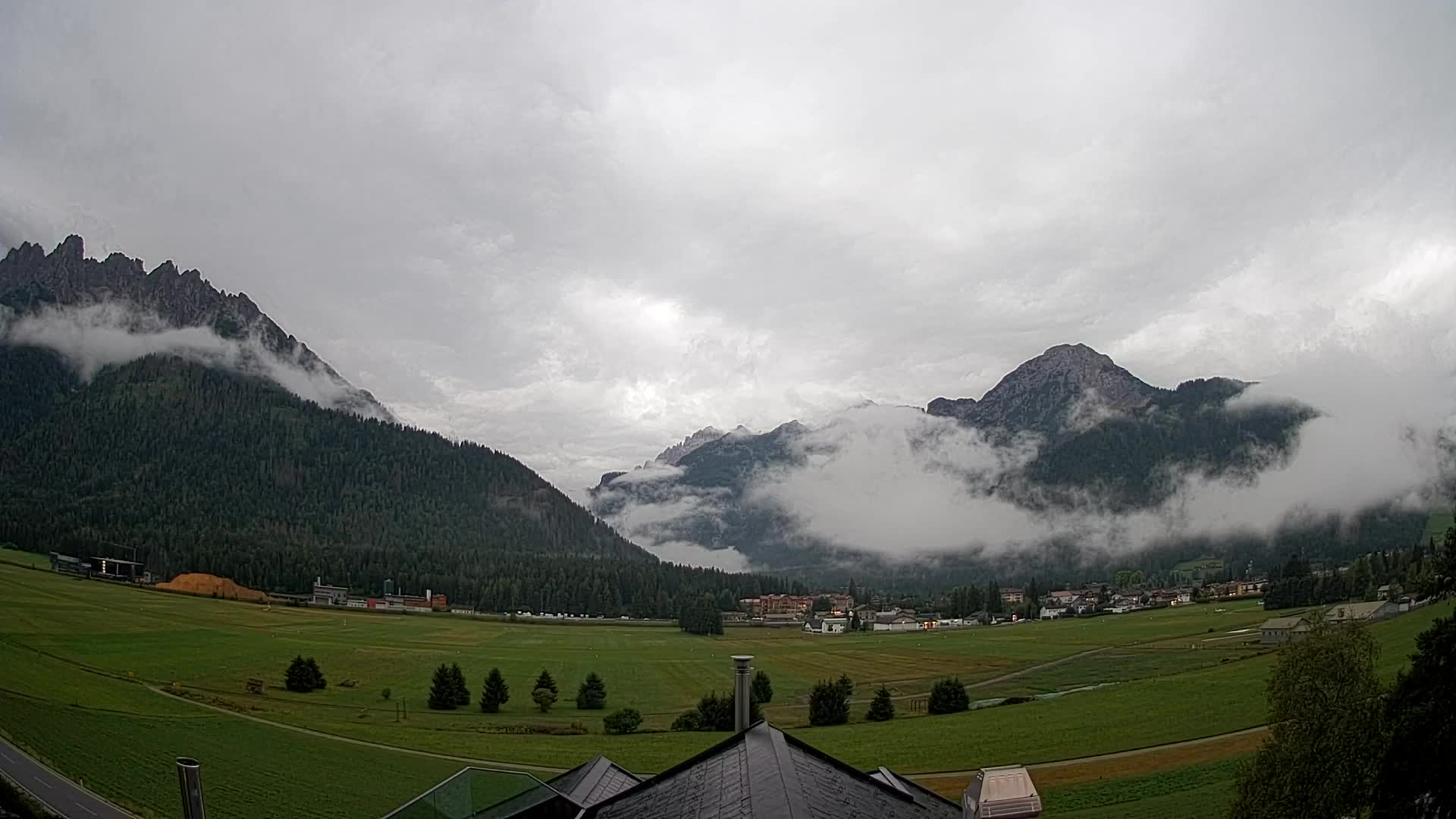 Webcam Toblach Dolomites – Vue depuis l’Hôtel Rosengarten