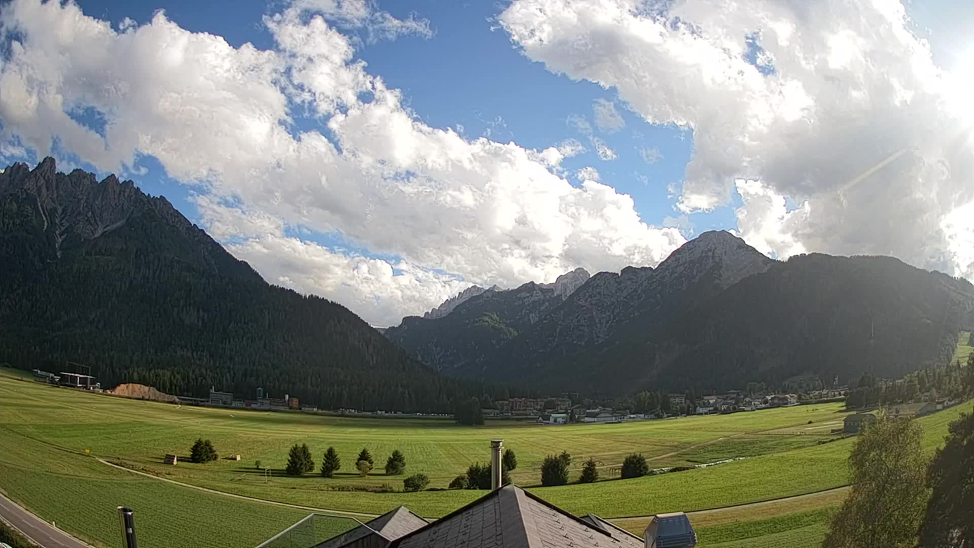 Webcam Toblach Dolomitas – Vista desde el Hotel Rosengarten