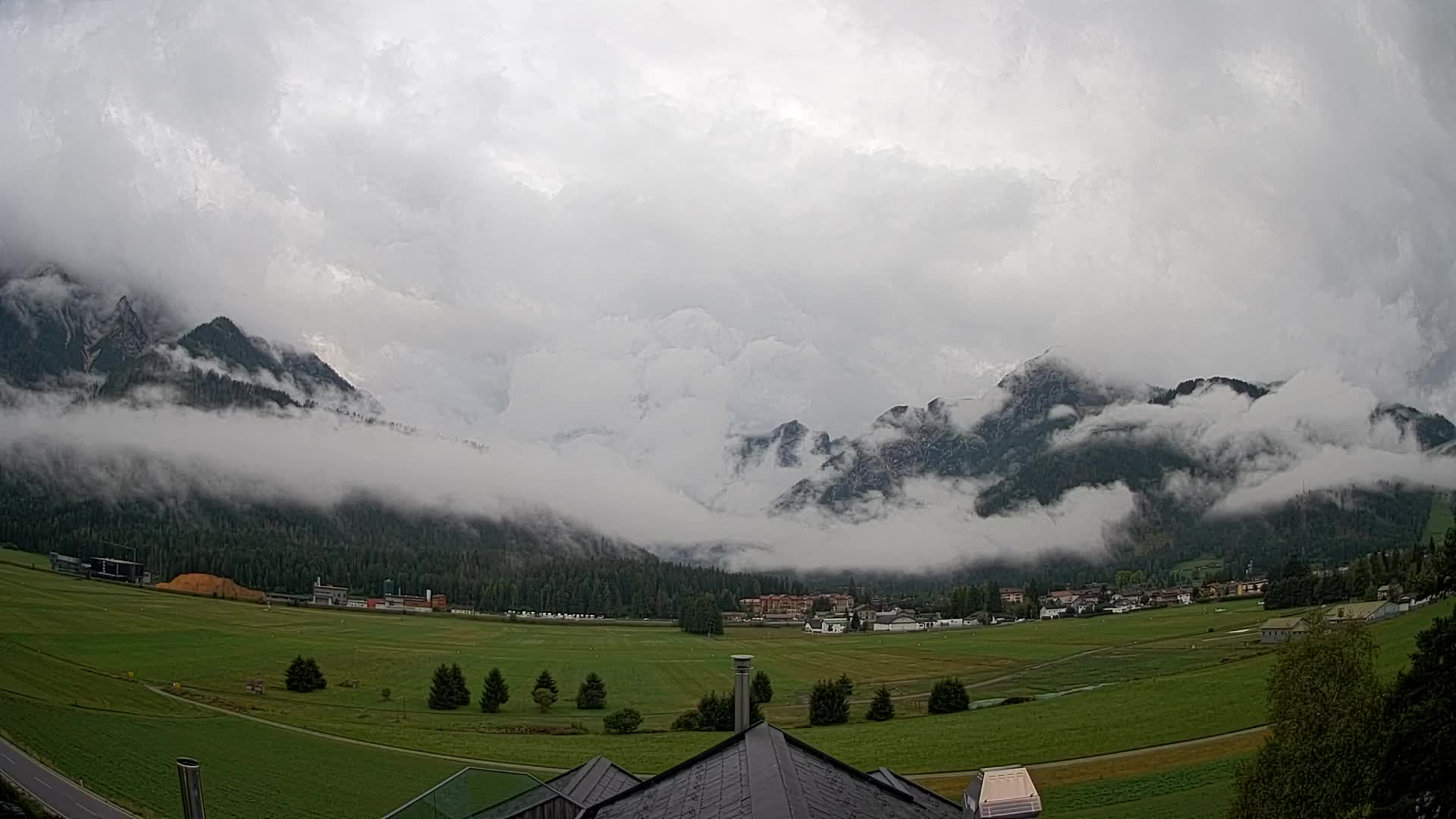 Webcam Toblach Dolomitas – Vista desde el Hotel Rosengarten