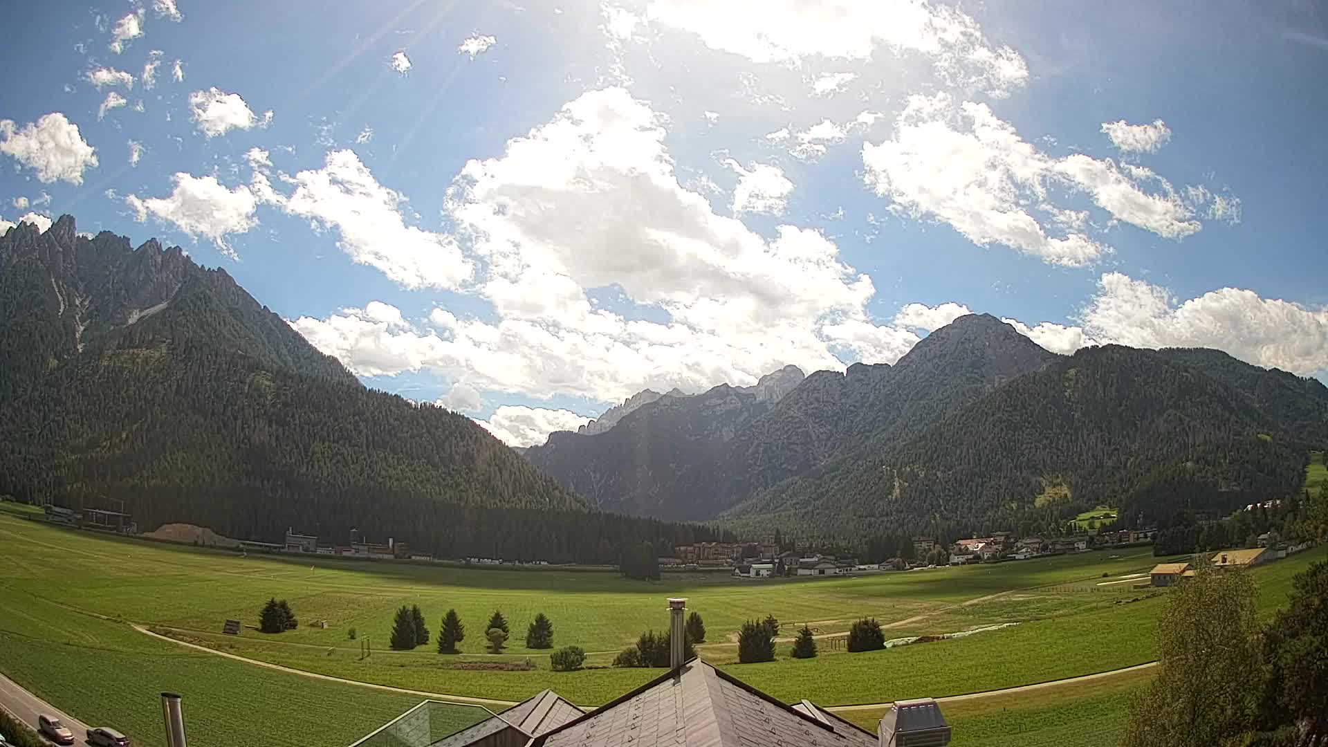 Webcam Toblach Dolomitas – Vista desde el Hotel Rosengarten