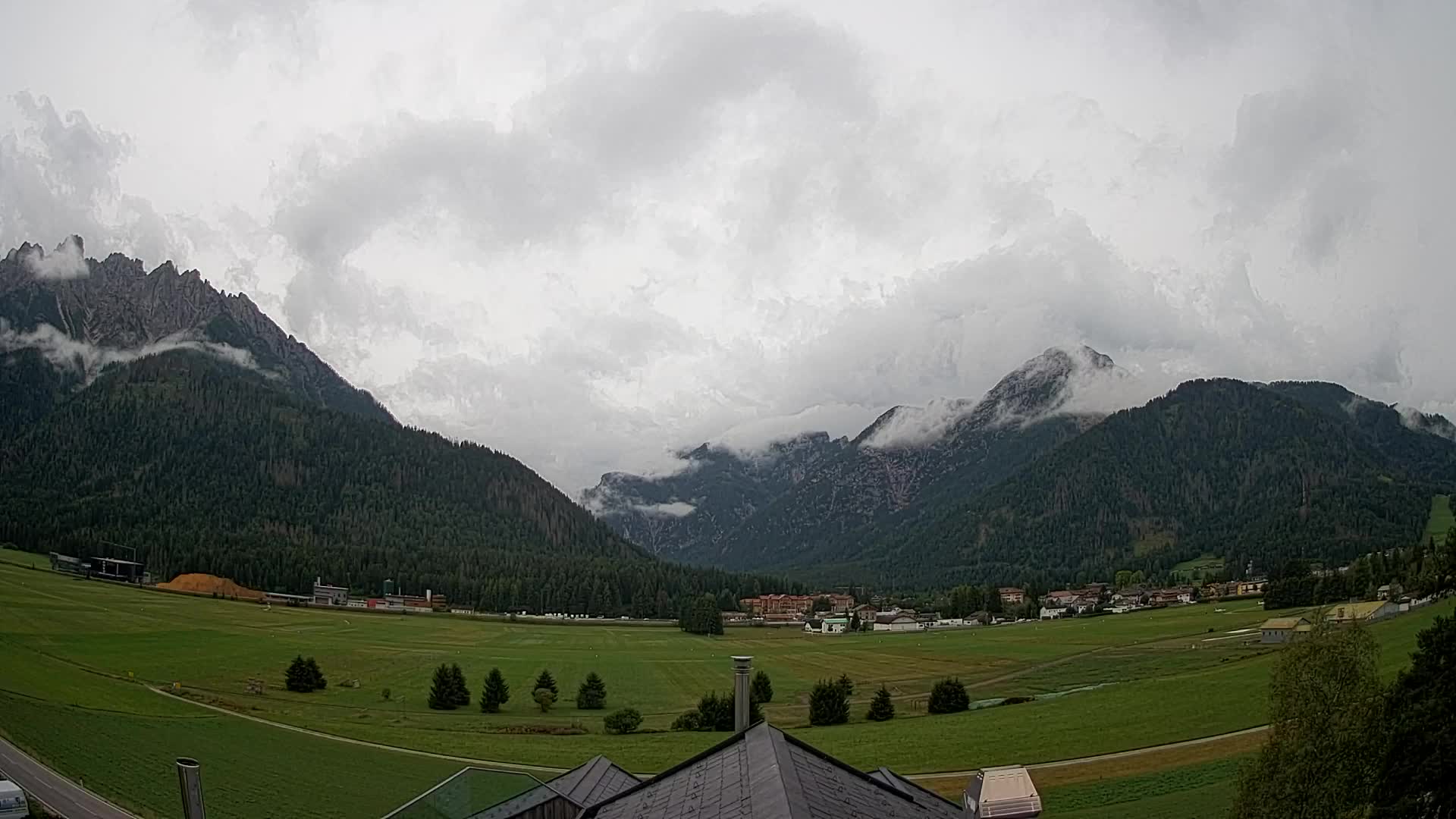Webcam Toblach Dolomitas – Vista desde el Hotel Rosengarten