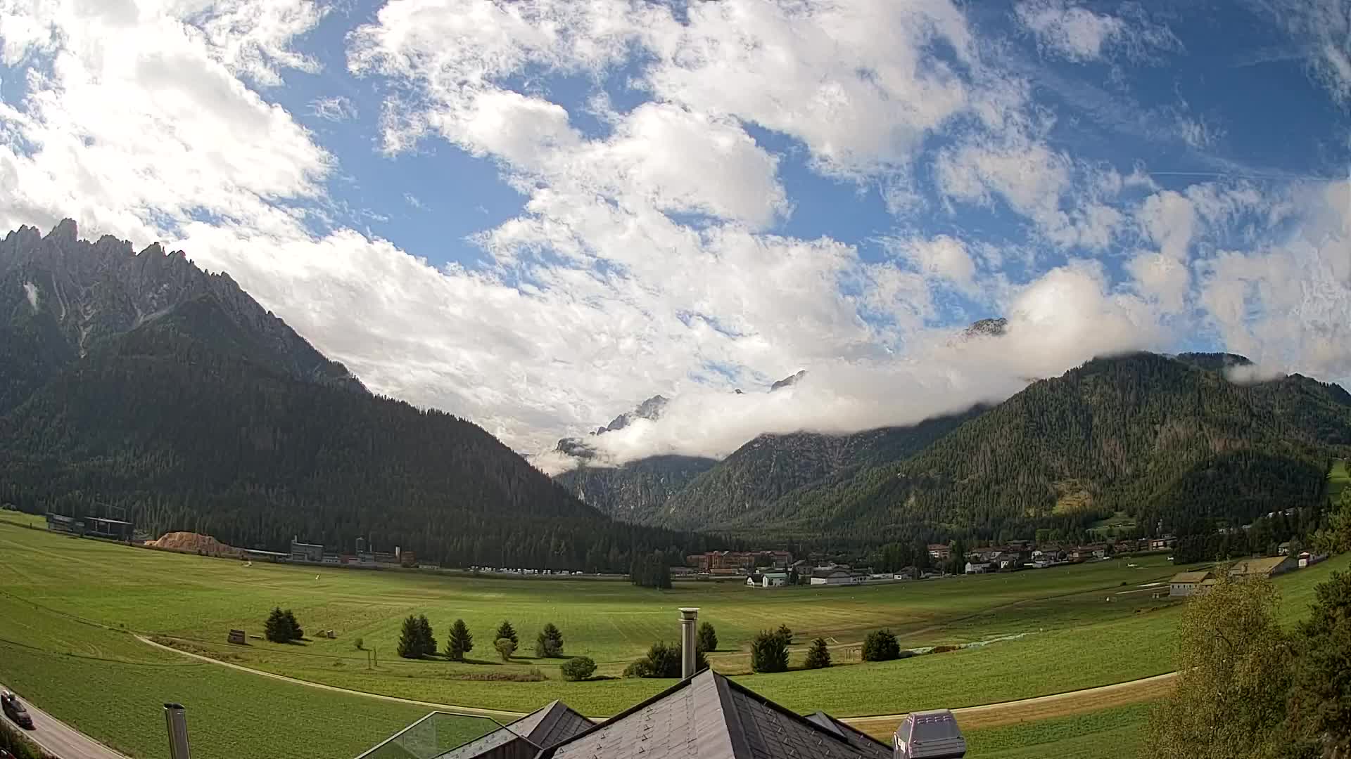 Webcam Toblach Dolomitas – Vista desde el Hotel Rosengarten
