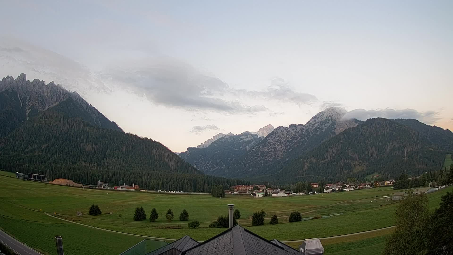 Webcam Toblach Dolomitas – Vista desde el Hotel Rosengarten