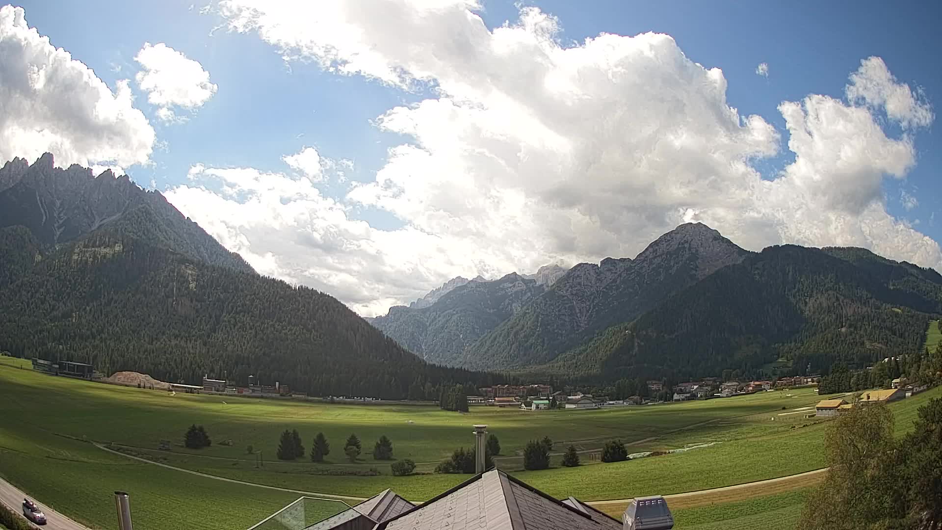 Webcam Dobbiaco Dolomiti – Vista dall’Hotel Rosengarten