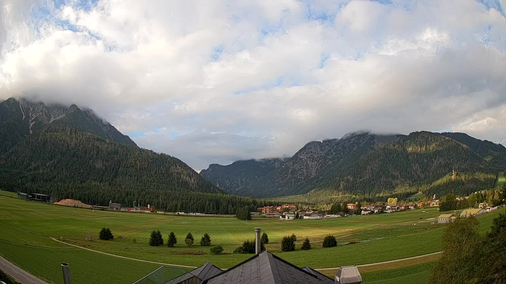 Webcam Toblach Dolomiten – Blick vom Hotel Rosengarten
