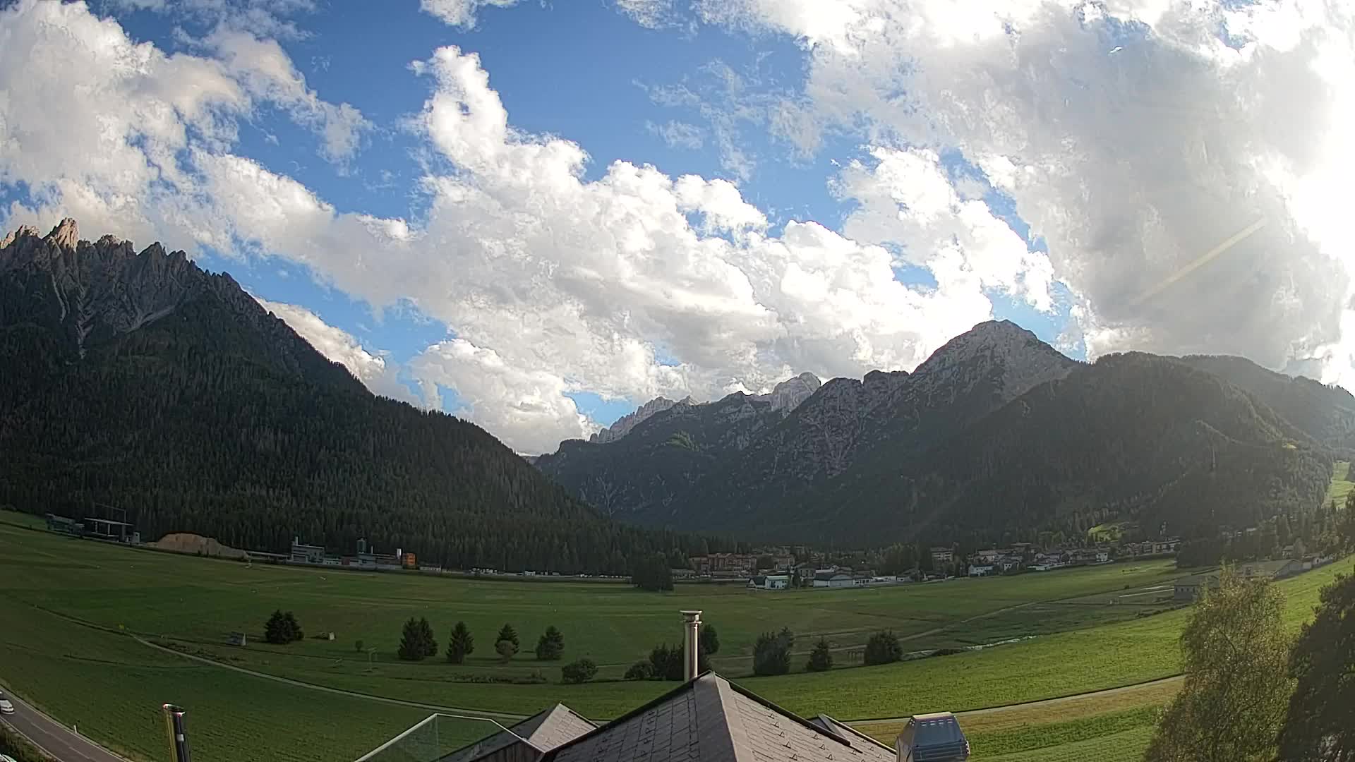 Webcam Dobbiaco Dolomiti – Vista dall’Hotel Rosengarten