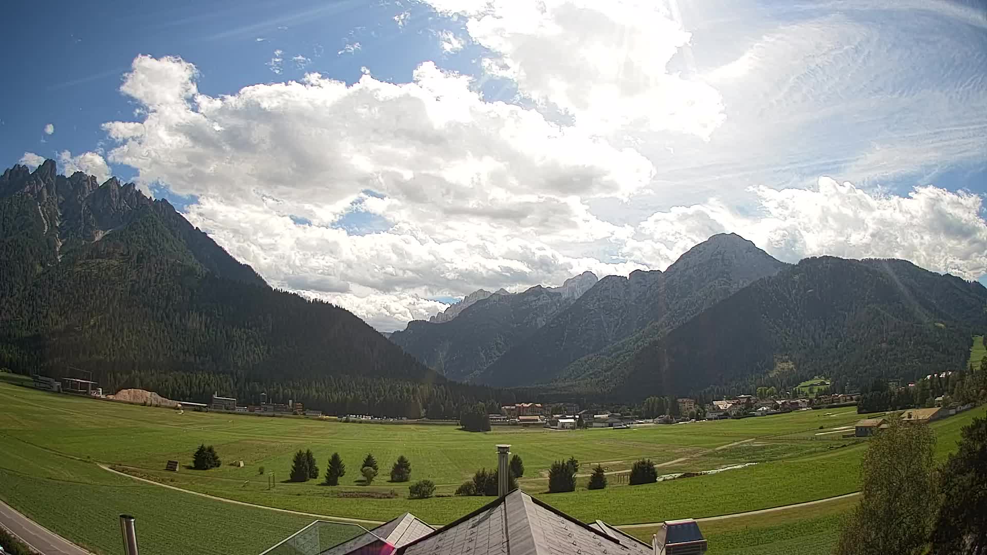 Webcam Toblach Dolomites – Vue depuis l’Hôtel Rosengarten