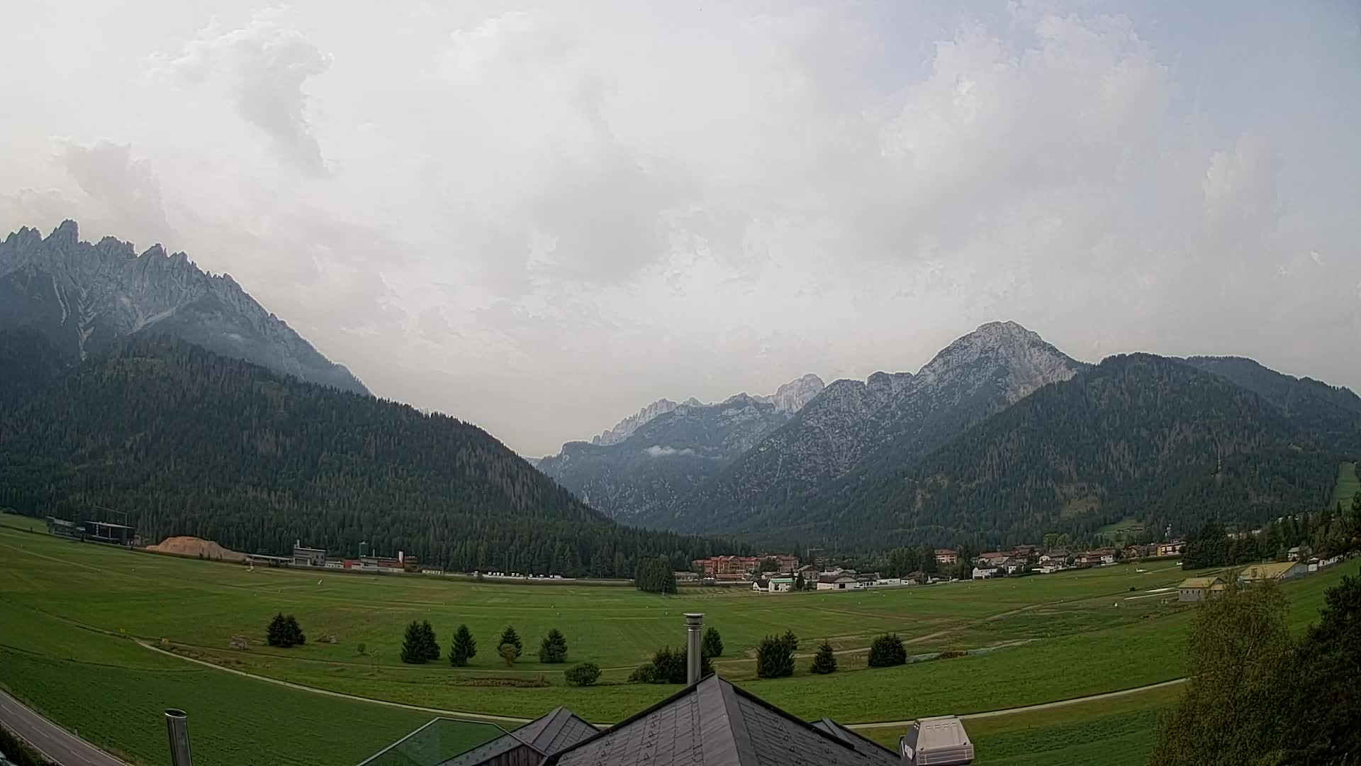 Webcam Toblach Dolomiten – Blick vom Hotel Rosengarten