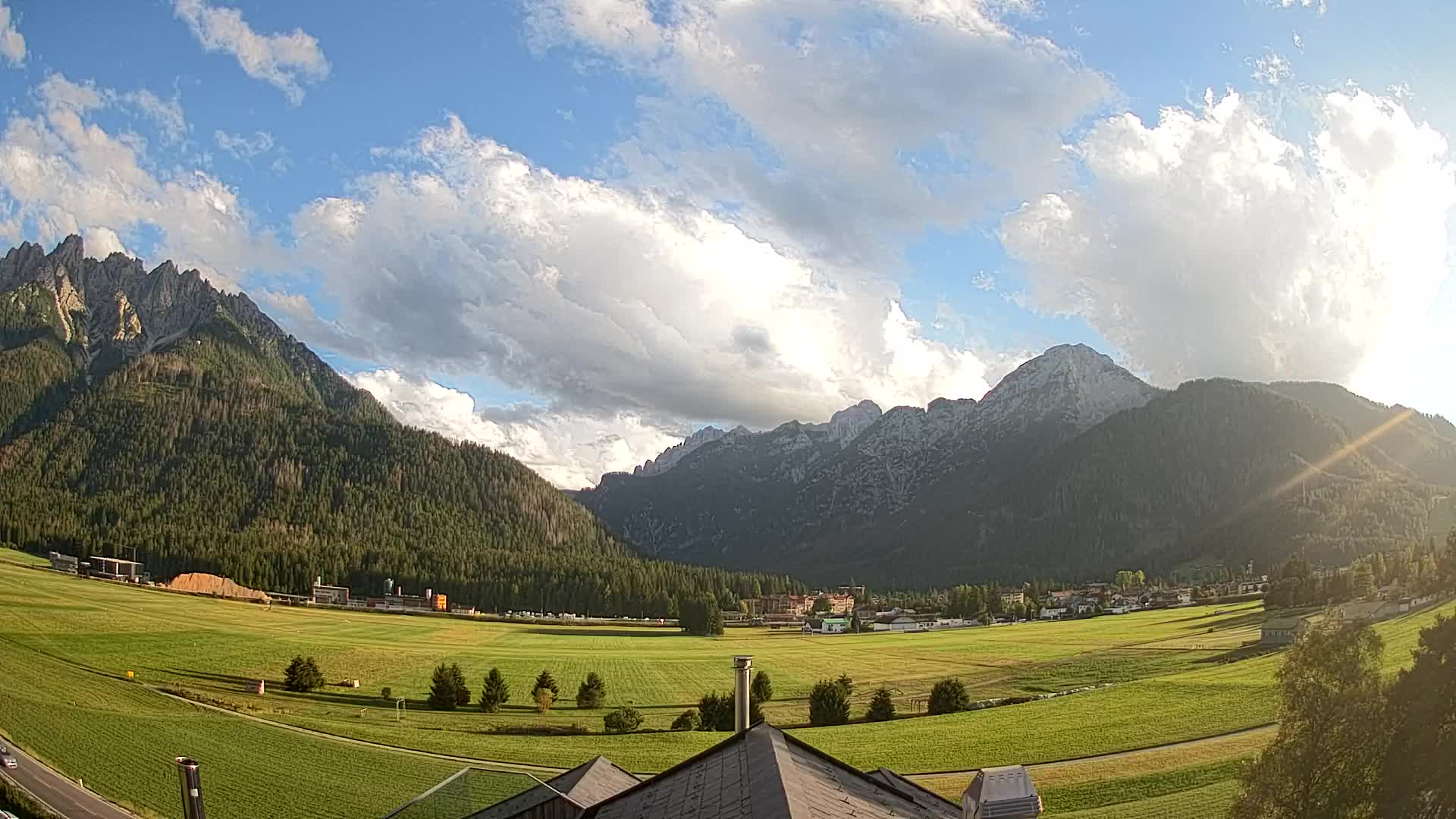Webcam Toblach Dolomiten – Blick vom Hotel Rosengarten