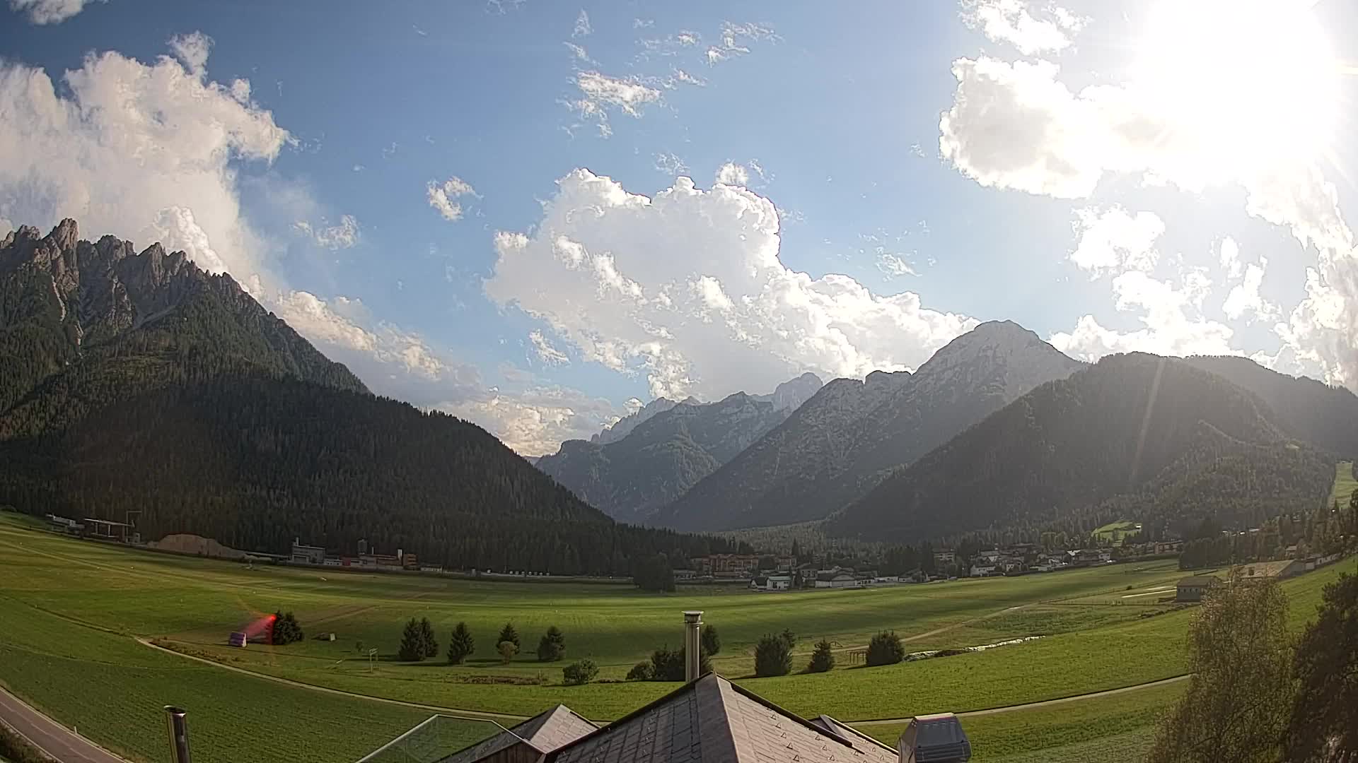 Webcam Toblach Dolomitas – Vista desde el Hotel Rosengarten