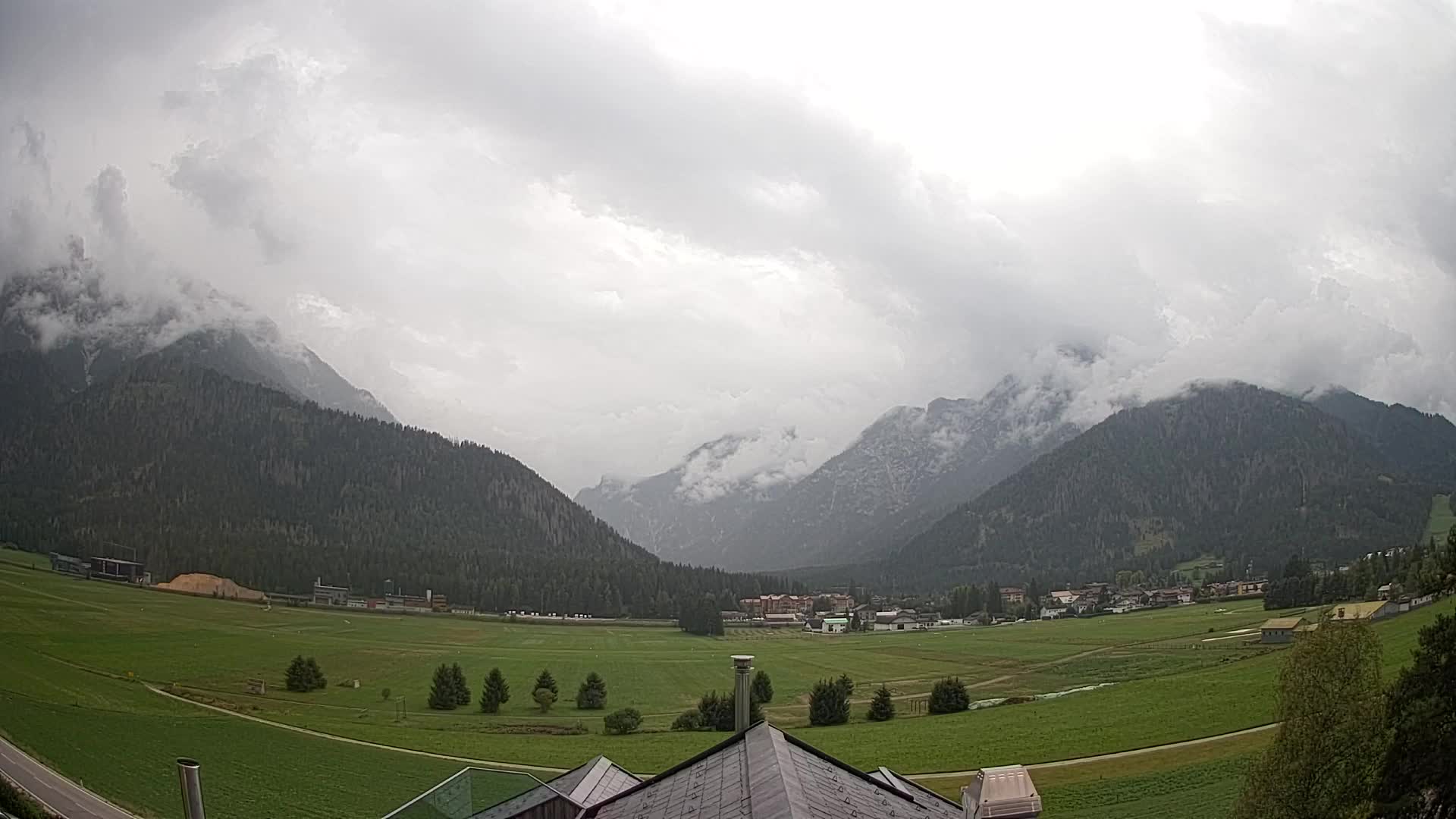 Webcam Toblach Dolomites – Vue depuis l’Hôtel Rosengarten