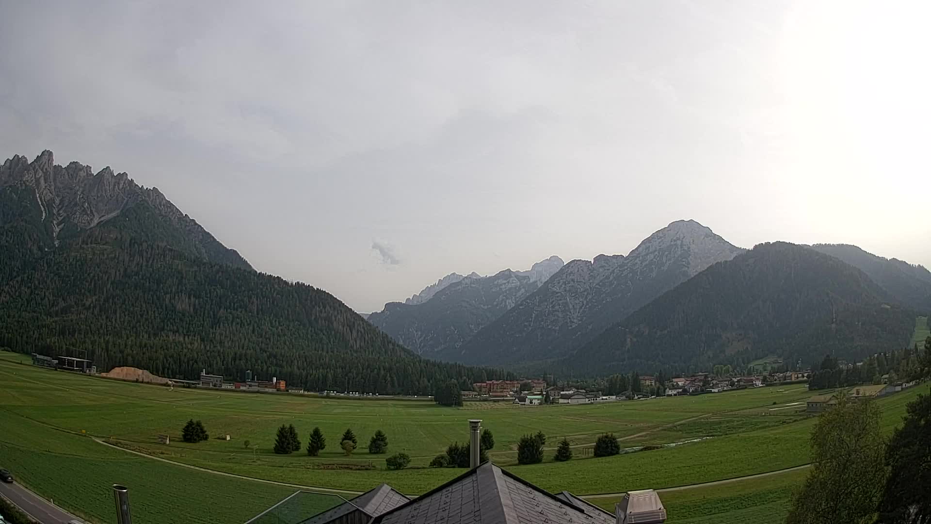 Webcam Toblach Dolomiten – Blick vom Hotel Rosengarten