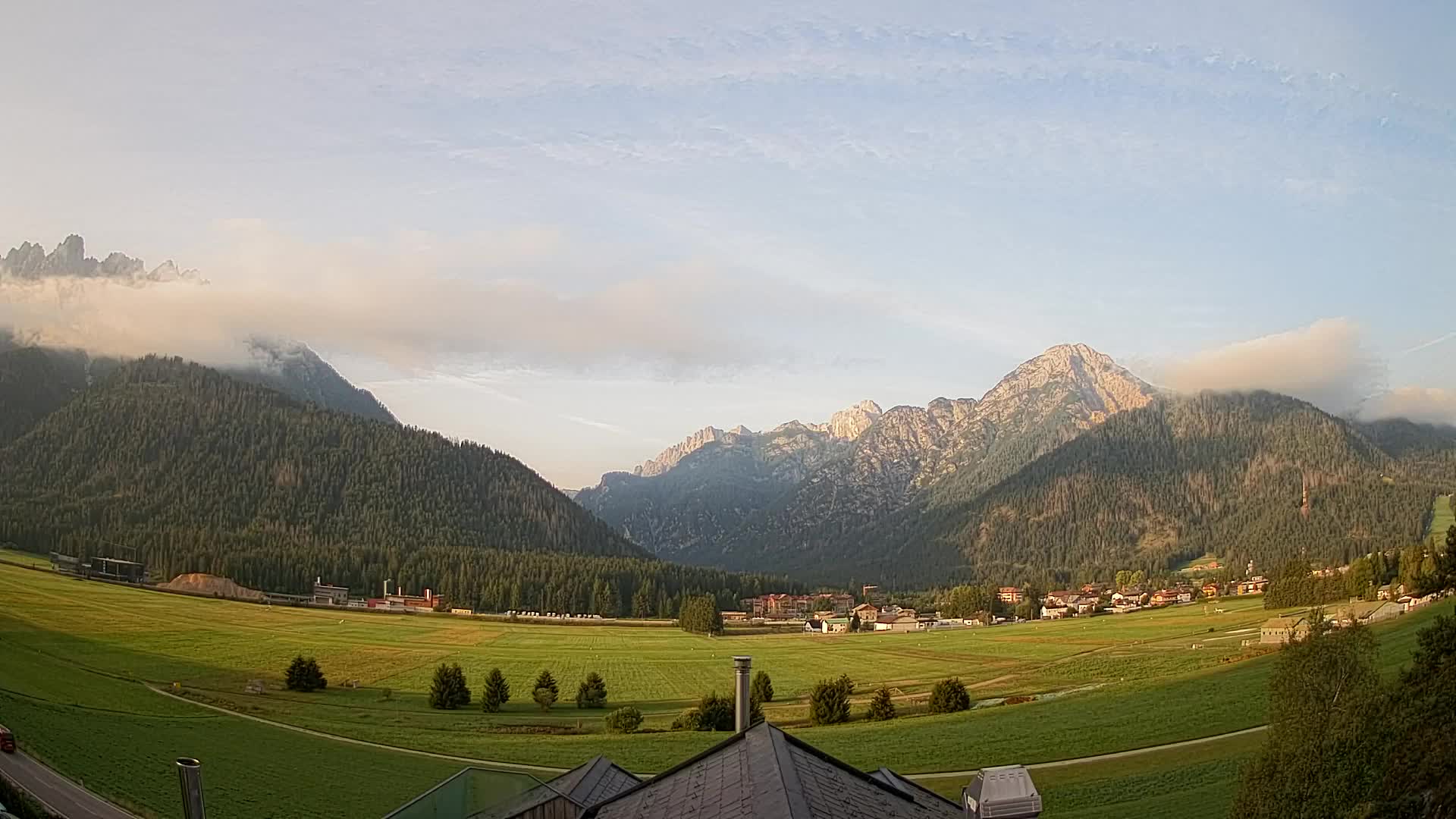 Webcam Dobbiaco Dolomiti – Vista dall’Hotel Rosengarten