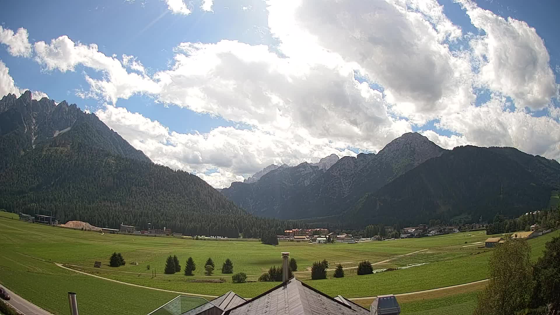 Webcam Toblach Dolomites – Vue depuis l’Hôtel Rosengarten