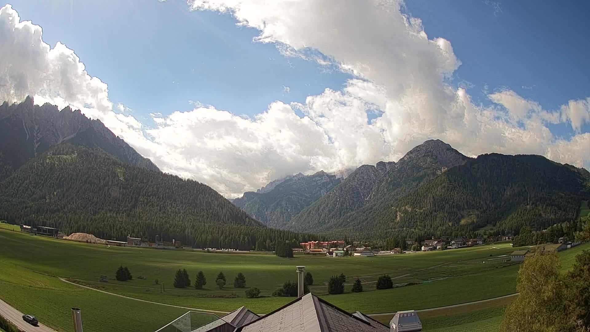 Webcam Dobbiaco Dolomiti – Vista dall’Hotel Rosengarten