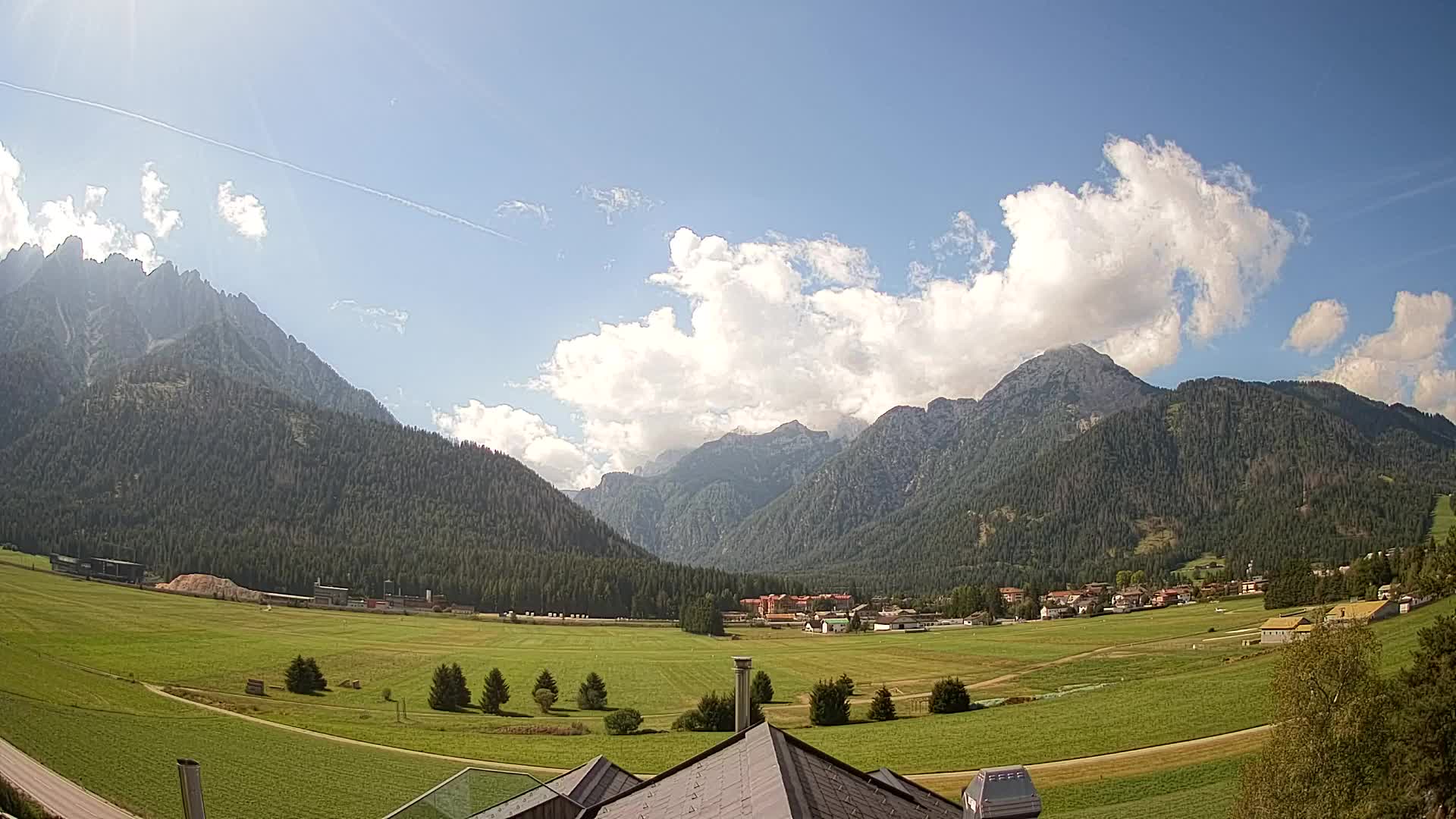 Webcam Dobbiaco Dolomiti – Vista dall’Hotel Rosengarten