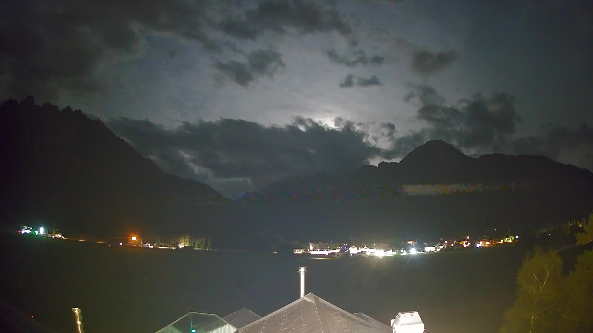 Webcam Toblach Dolomites – View from Hotel Rosengarten