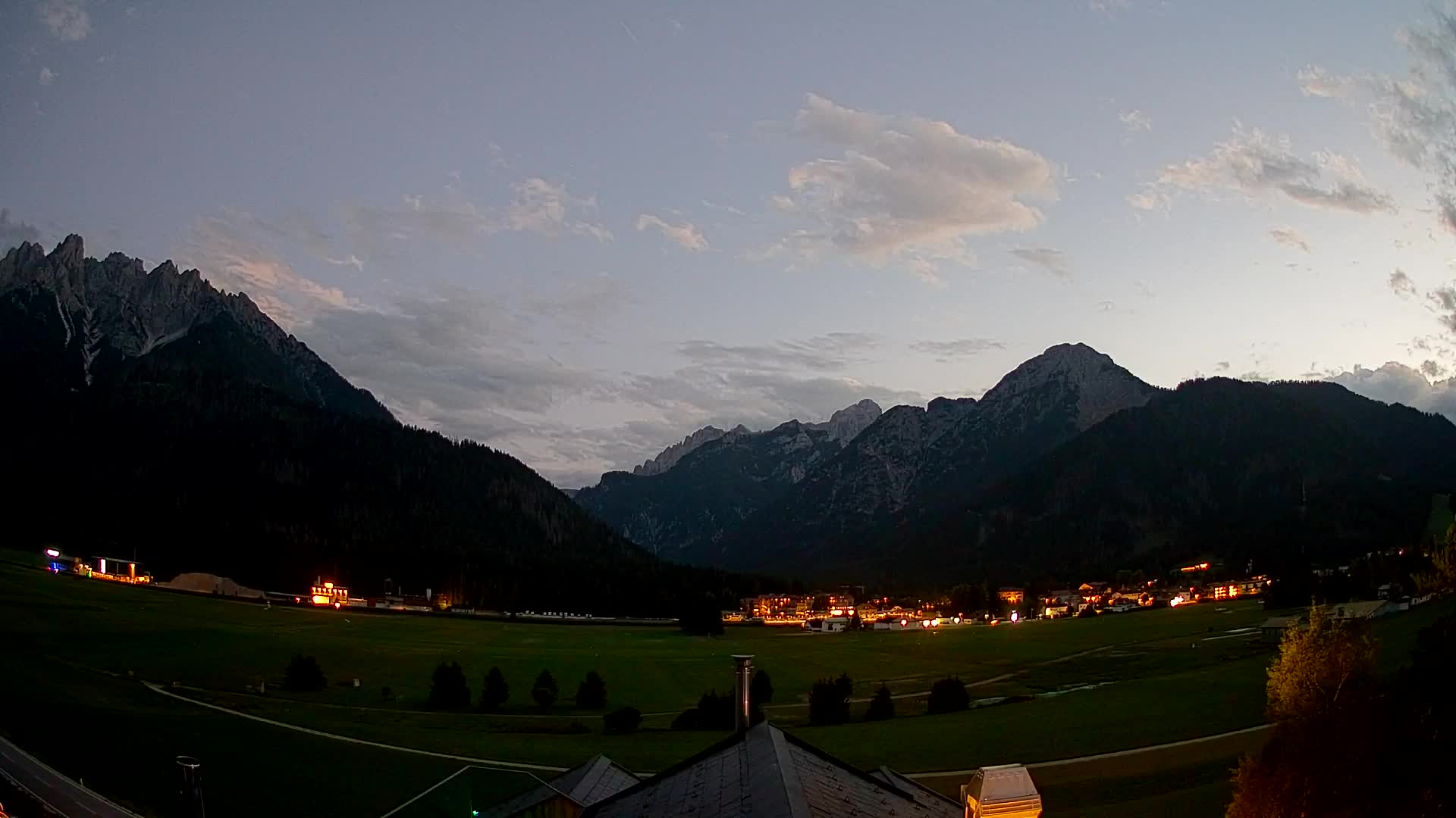 Webcam Toblach Dolomiten – Blick vom Hotel Rosengarten
