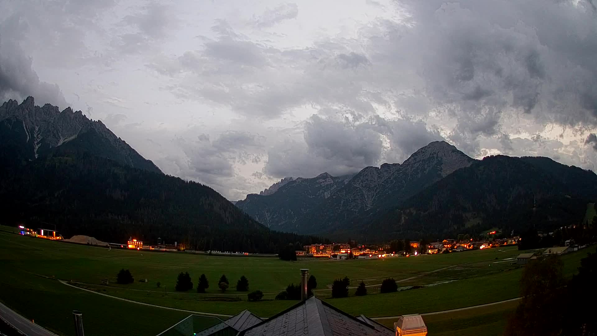Webcam Toblach Dolomiten – Blick vom Hotel Rosengarten