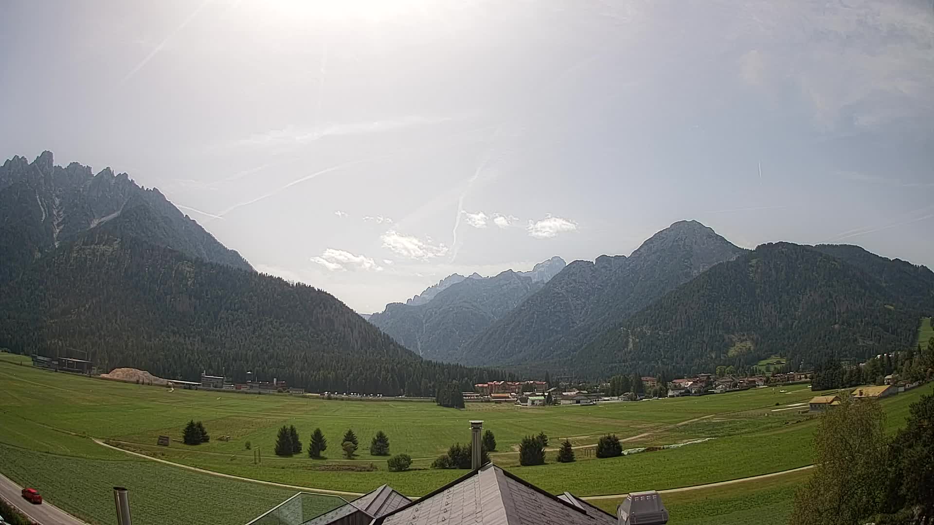 Webcam Dobbiaco Dolomiti – Vista dall’Hotel Rosengarten