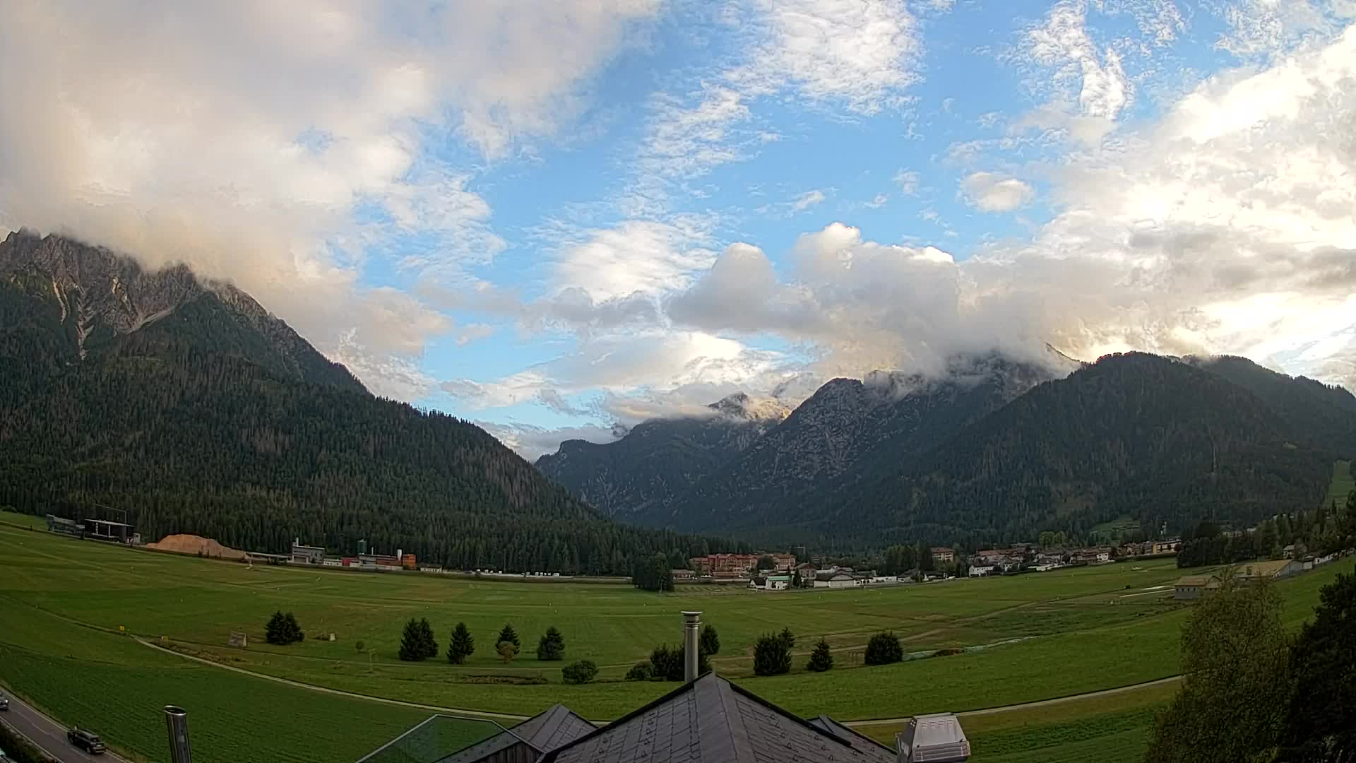 Webcam Toblach Dolomitas – Vista desde el Hotel Rosengarten