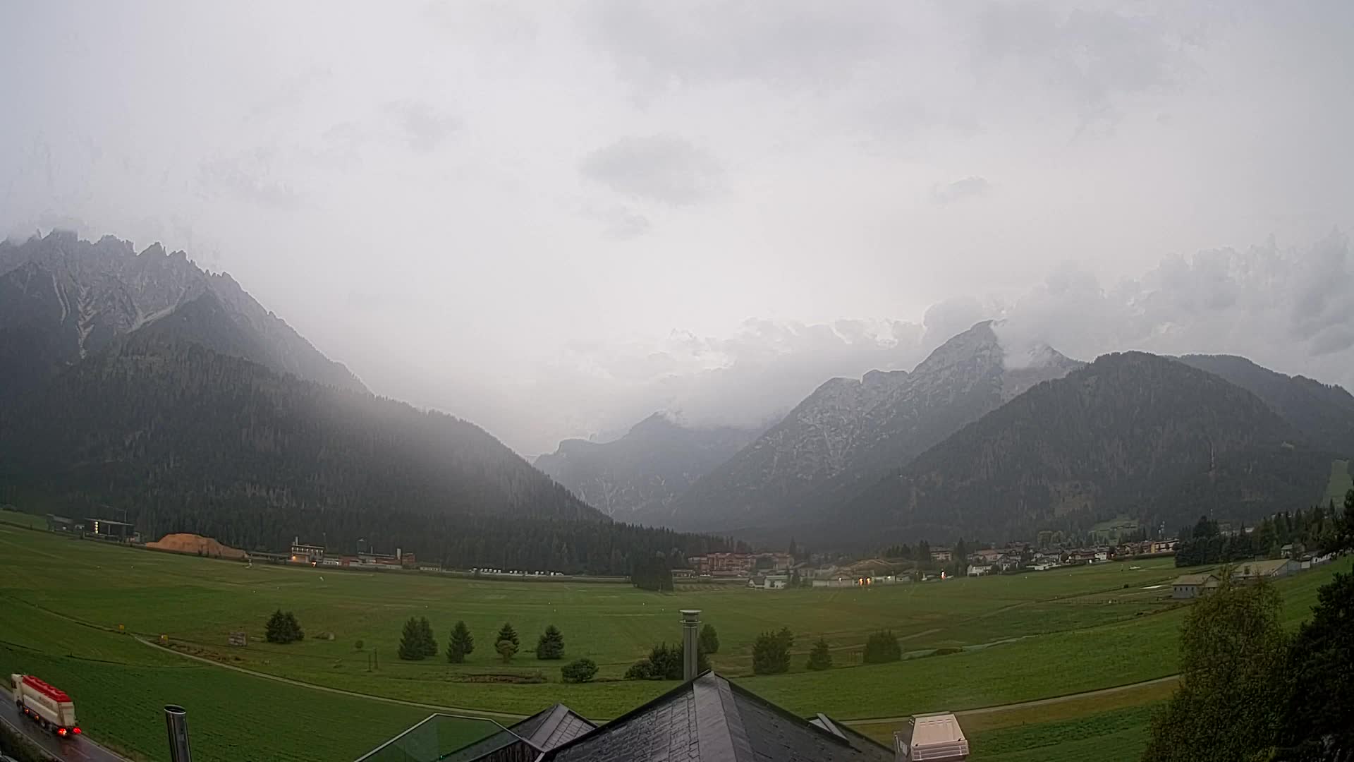 Webcam Toblach Dolomitas – Vista desde el Hotel Rosengarten