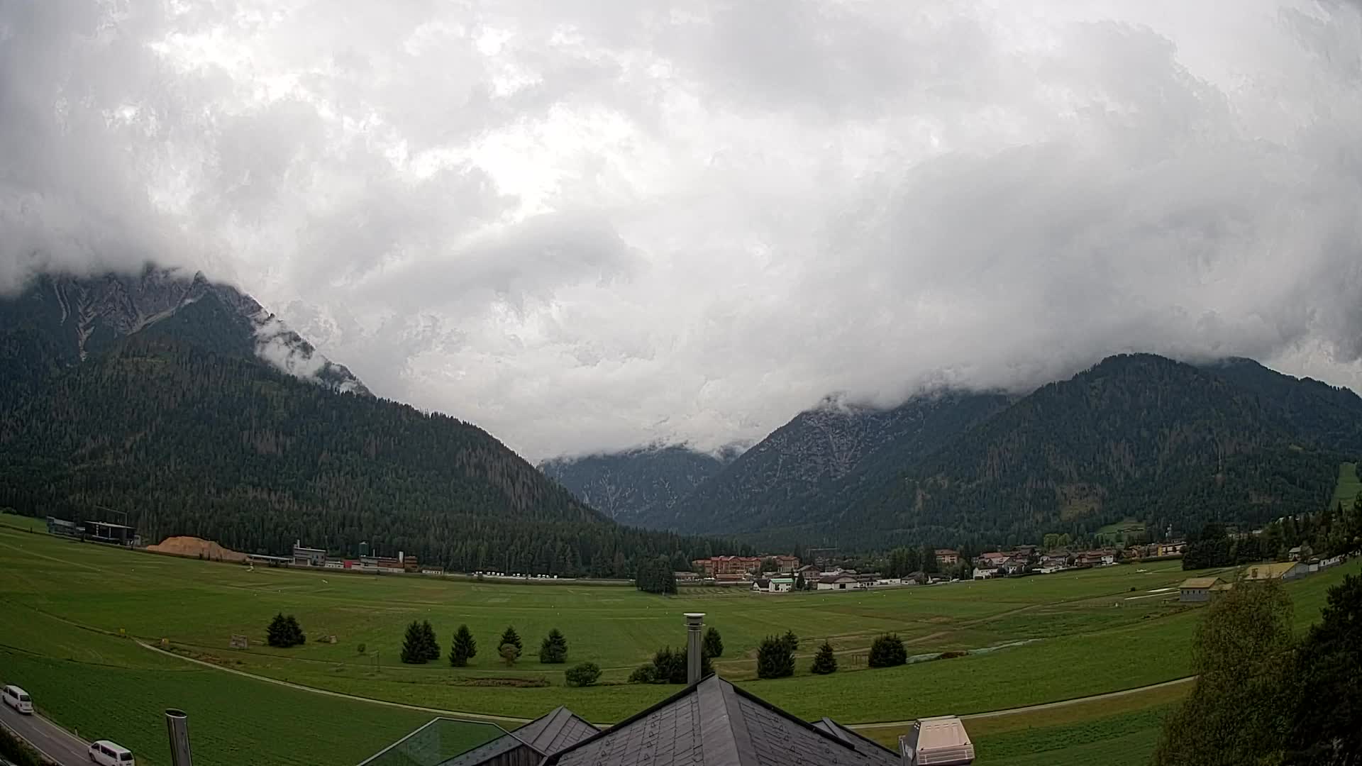 Webcam Toblach Dolomites – Vue depuis l’Hôtel Rosengarten
