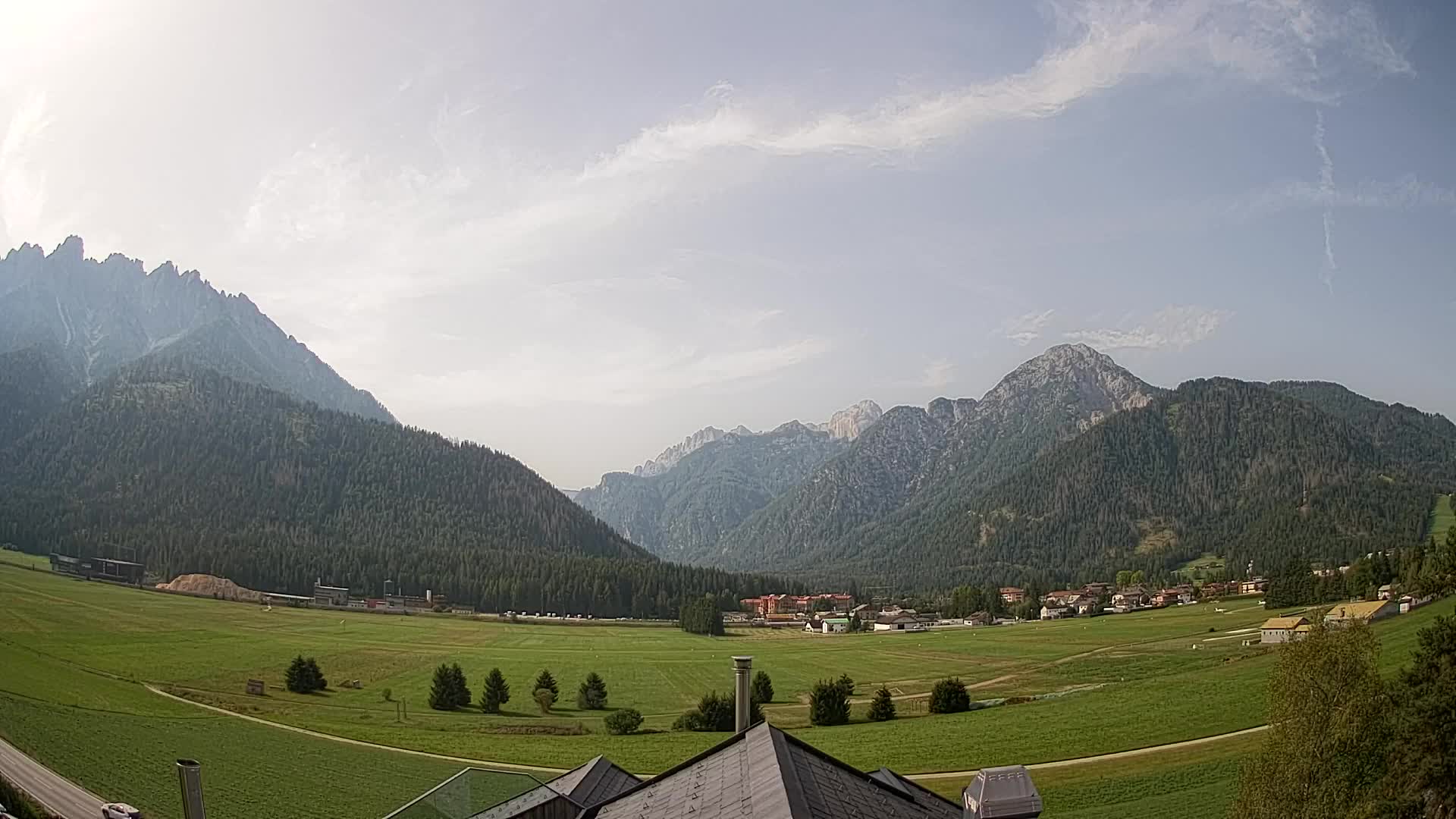 Webcam Toblach Dolomitas – Vista desde el Hotel Rosengarten