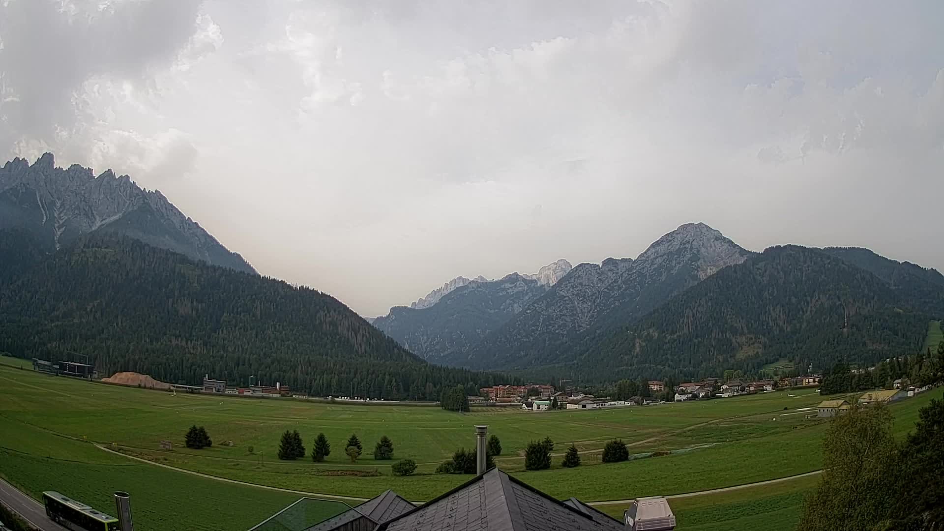 Webcam Toblach Dolomiten – Blick vom Hotel Rosengarten