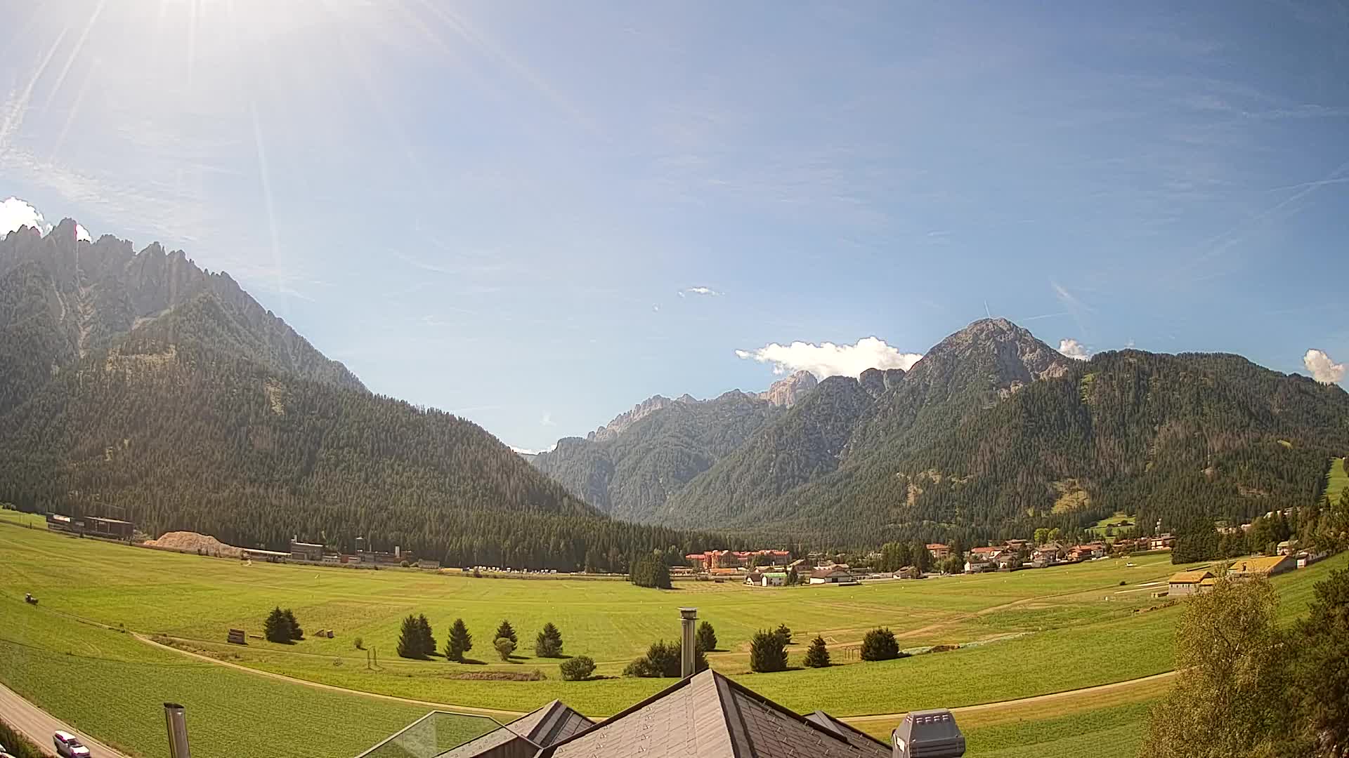 Webcam Dobbiaco Dolomiti – Vista dall’Hotel Rosengarten