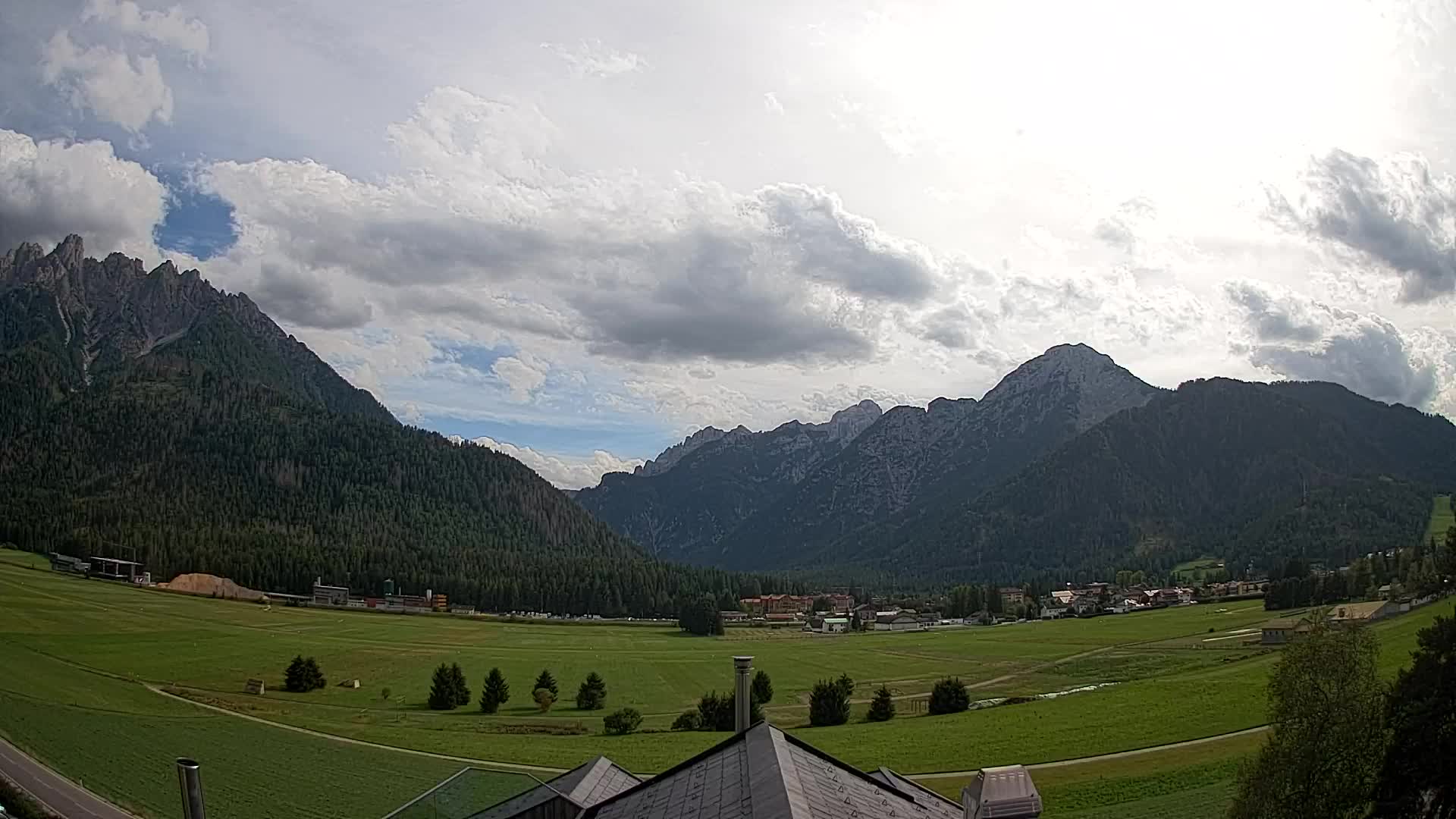 Webcam Toblach Dolomitas – Vista desde el Hotel Rosengarten