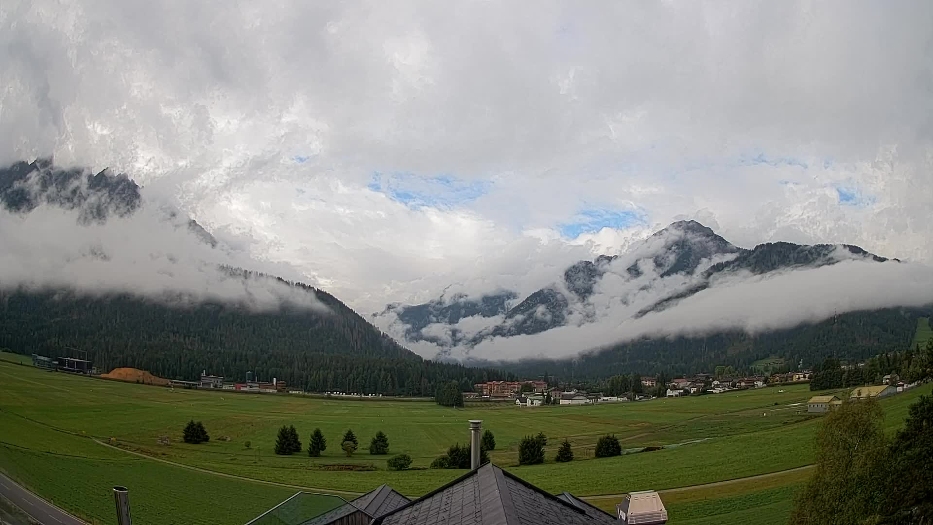 Webcam Toblach Dolomitas – Vista desde el Hotel Rosengarten