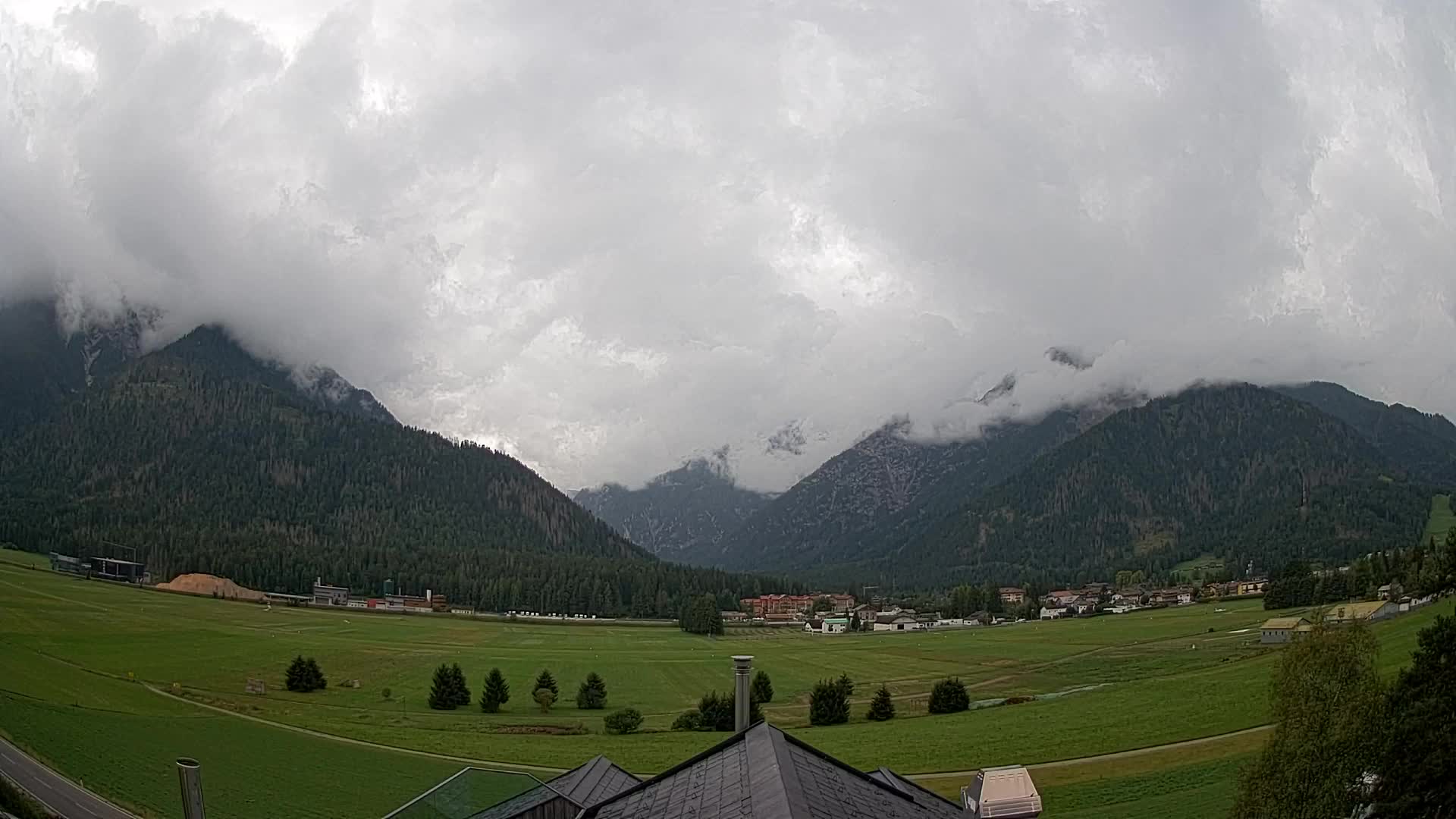 Webcam Toblach Dolomites – Vue depuis l’Hôtel Rosengarten