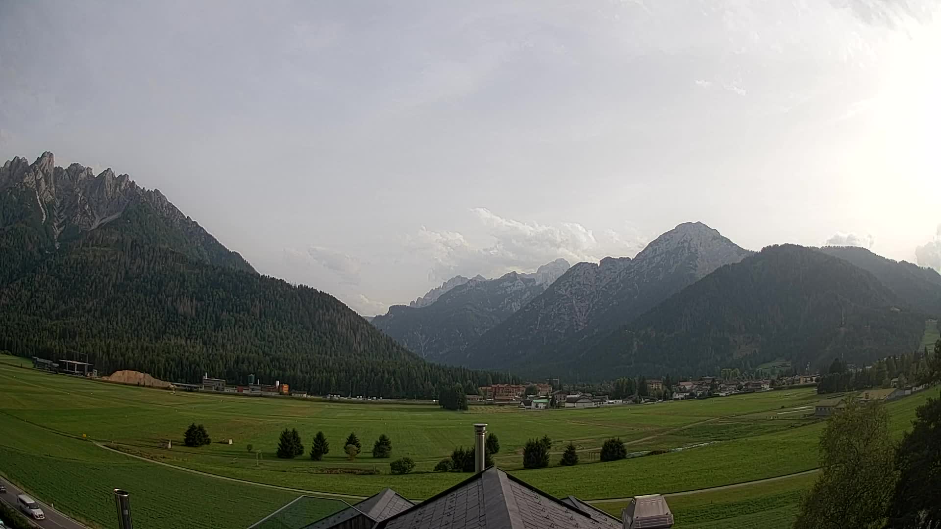 Webcam Toblach Dolomites – Vue depuis l’Hôtel Rosengarten