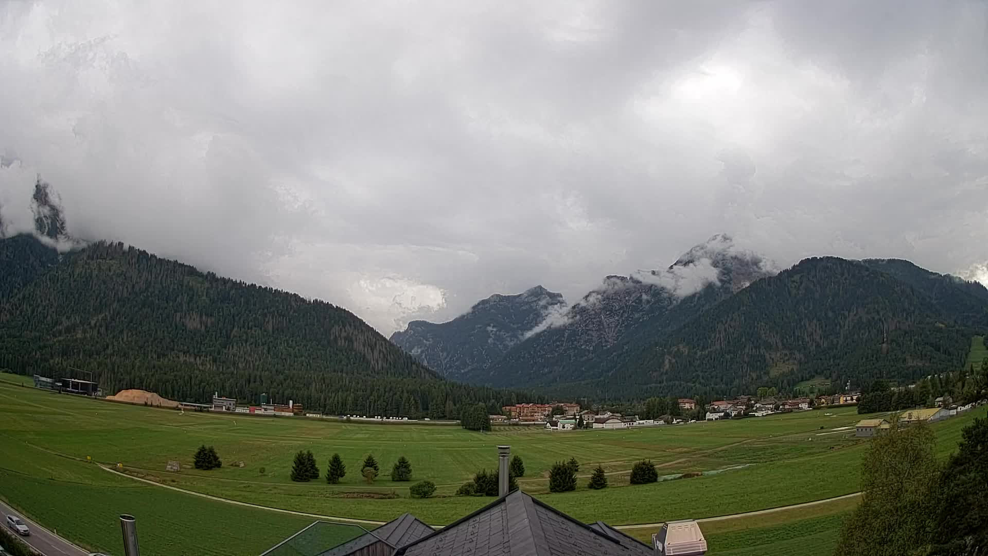 Webcam Toblach Dolomitas – Vista desde el Hotel Rosengarten