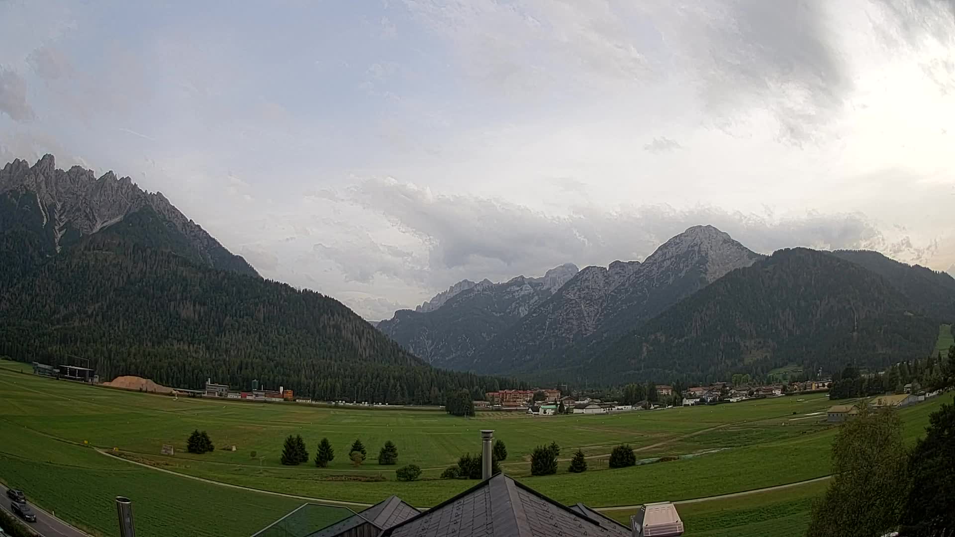 Webcam Toblach Dolomiten – Blick vom Hotel Rosengarten