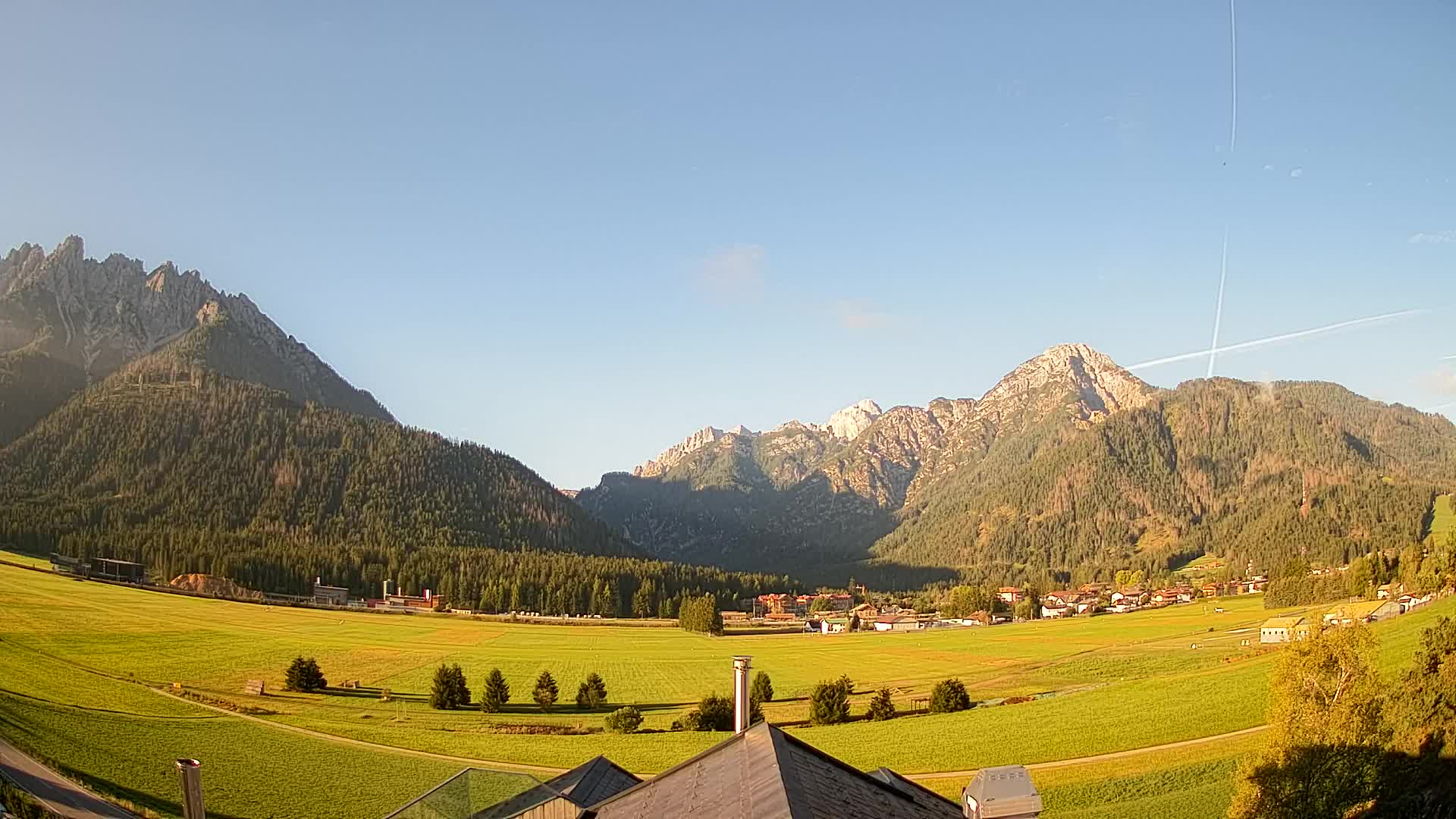 Webcam Toblach Dolomiten – Blick vom Hotel Rosengarten