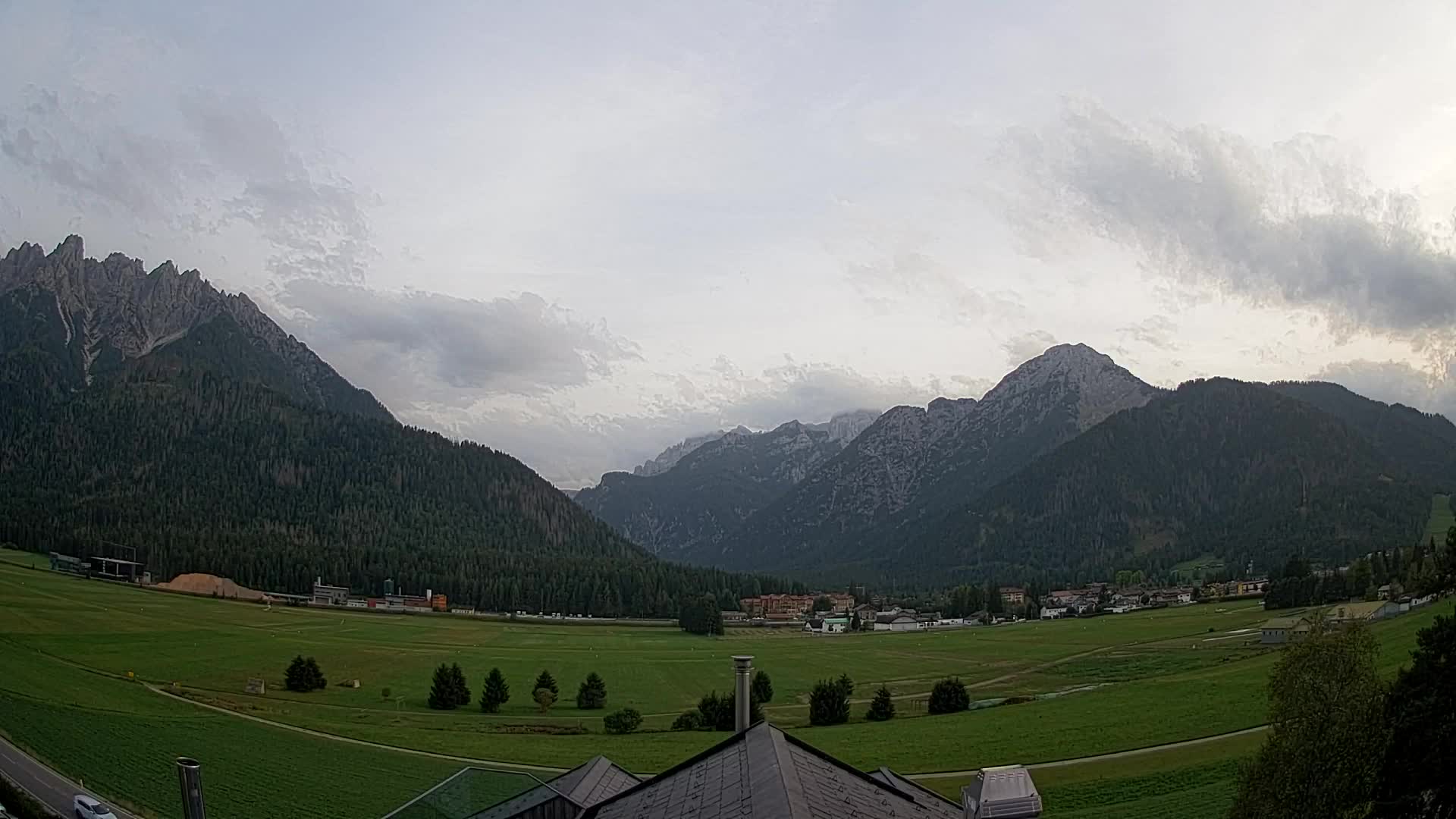 Webcam Toblach Dolomitas – Vista desde el Hotel Rosengarten
