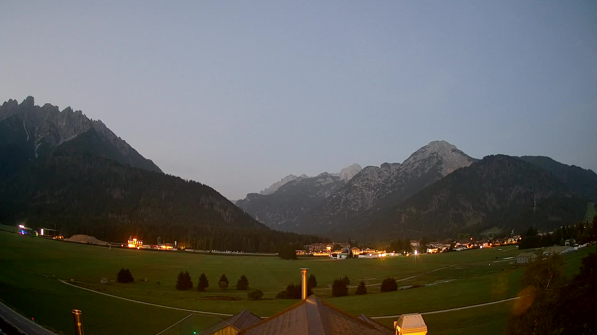 Webcam Toblach Dolomiten – Blick vom Hotel Rosengarten