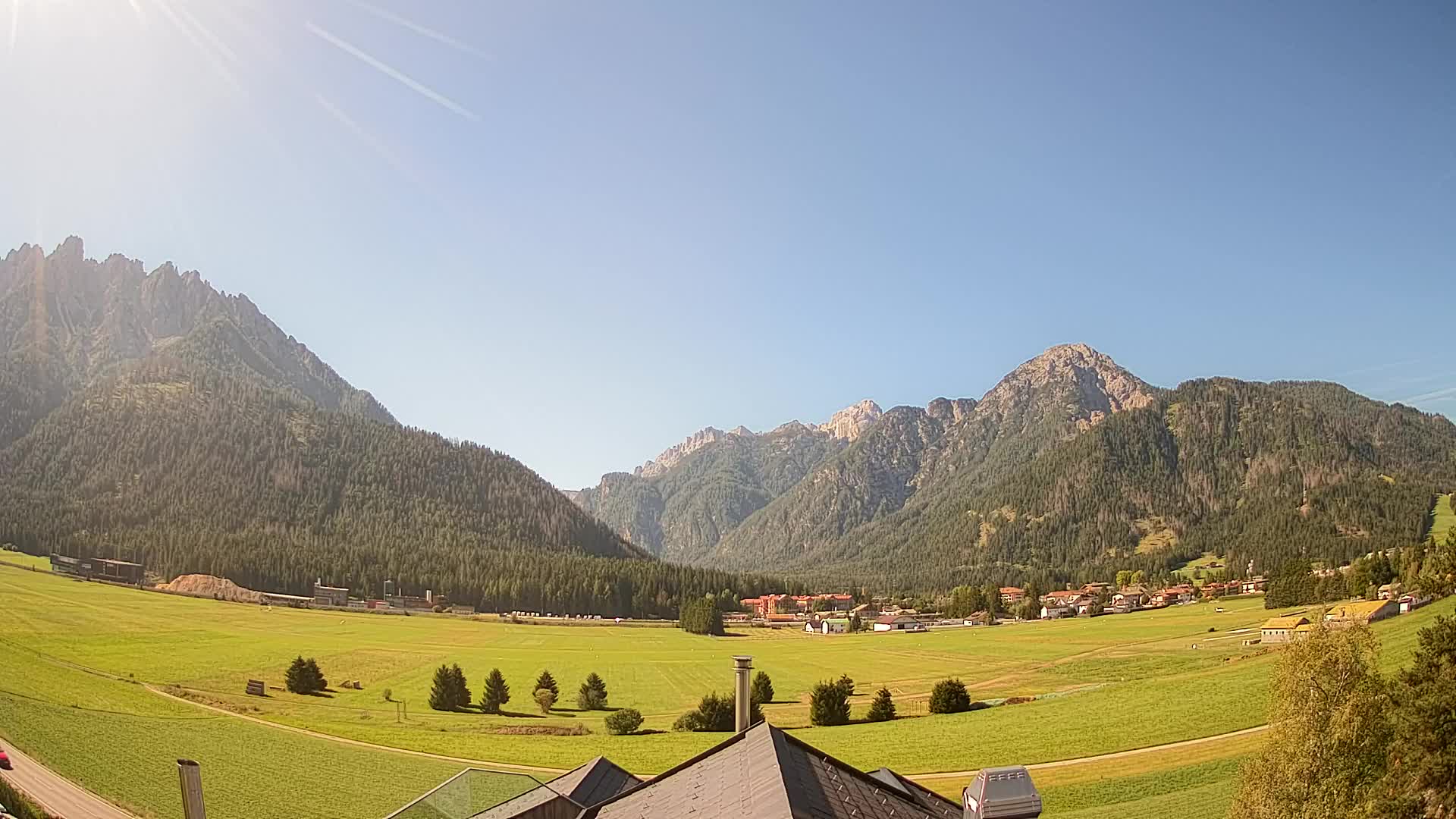 Webcam Dobbiaco Dolomiti – Vista dall’Hotel Rosengarten